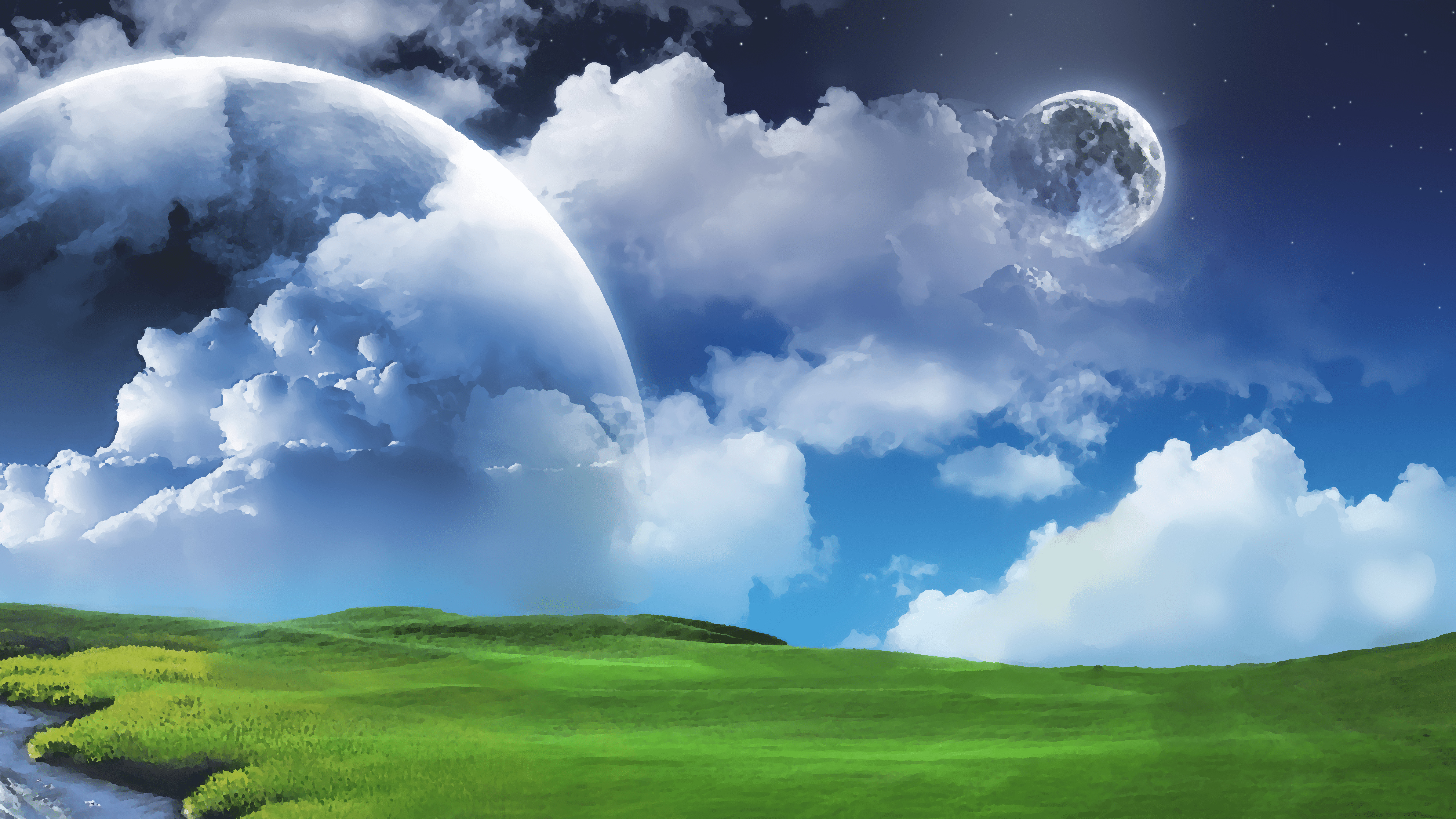 Planets, Nature Artwork Wallpaper, 7680x4320 4K Desktop