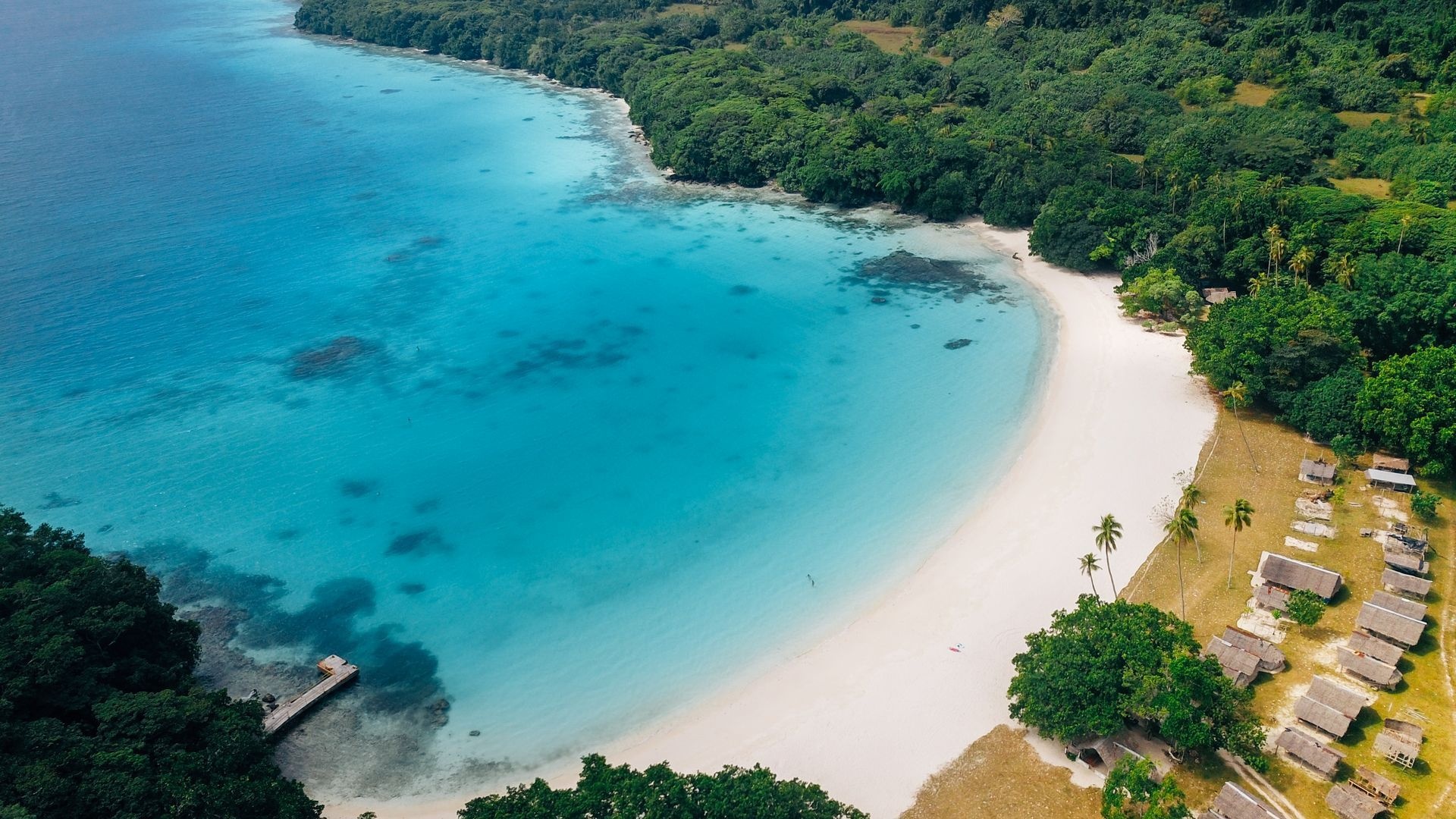 Village de Santo, Vanuatu hospitality, Warm welcome, Village retreat, 1920x1080 Full HD Desktop