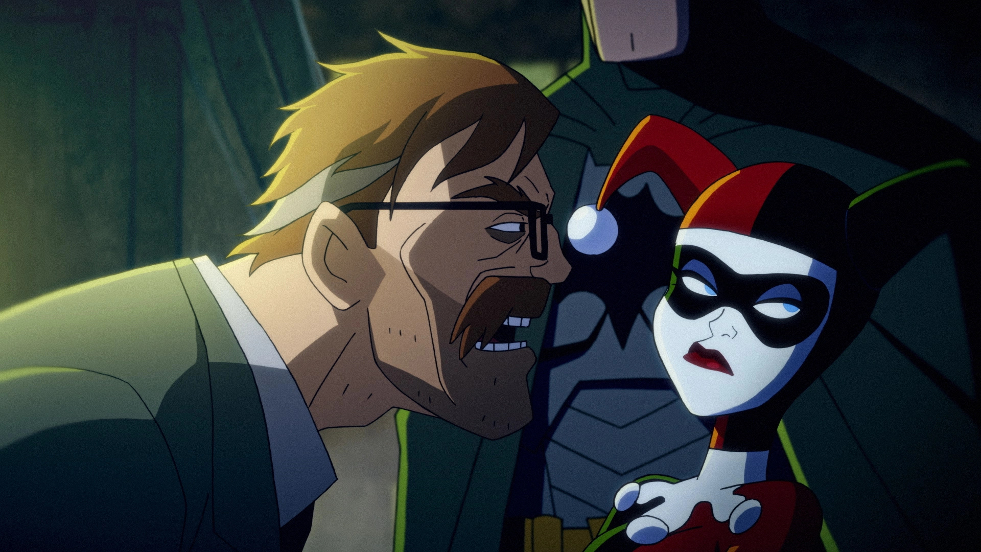 Harley Quinn, The fourth wall podcast, Kick-ass music, 1920x1080 Full HD Desktop