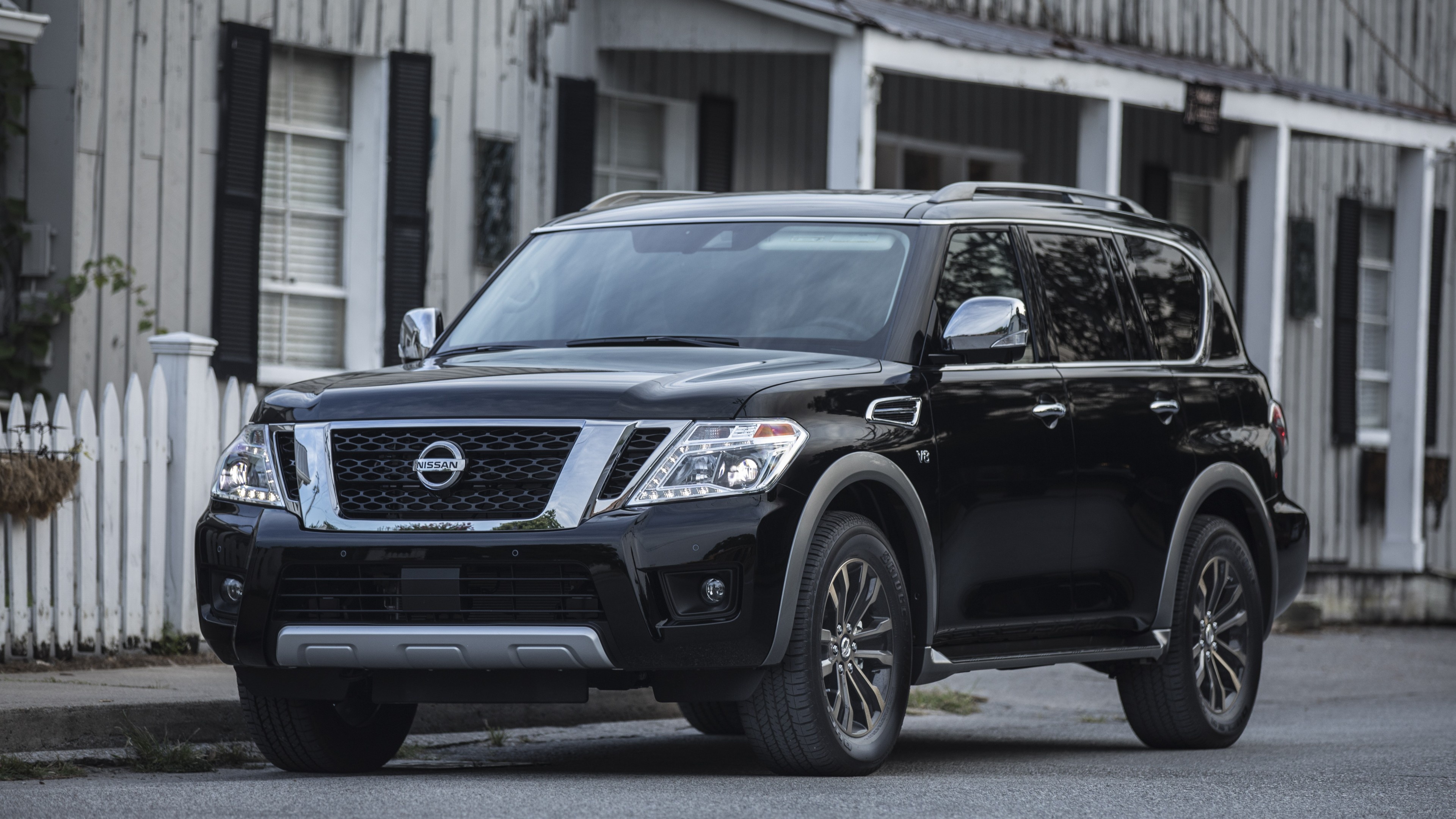 Platinum Edition 2018, Nissan Armada Wallpaper, 3840x2160 4K Desktop