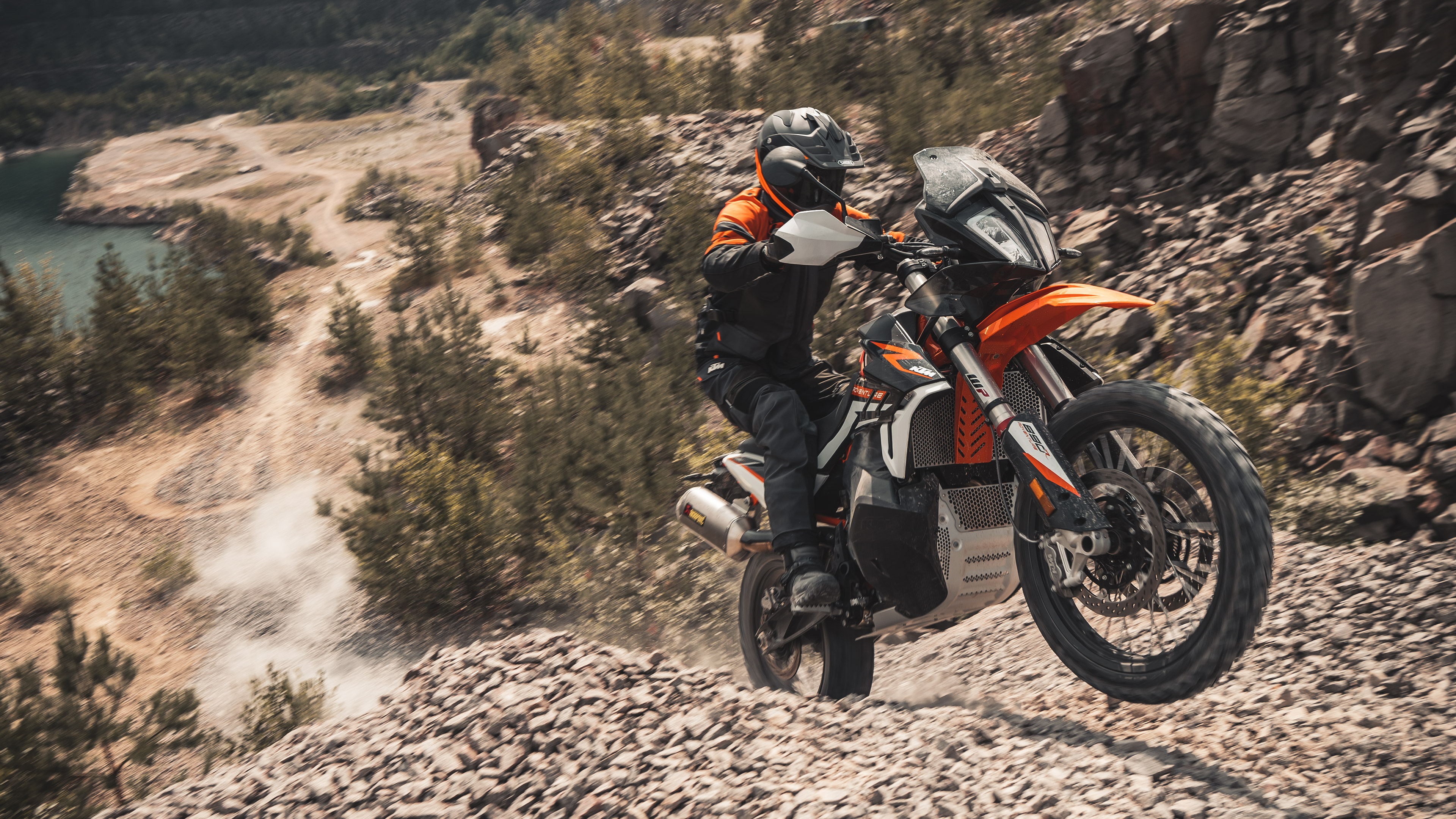 KTM 890 Adventure, R edition, Ultimate off-roader, 2021 model, 3840x2160 4K Desktop