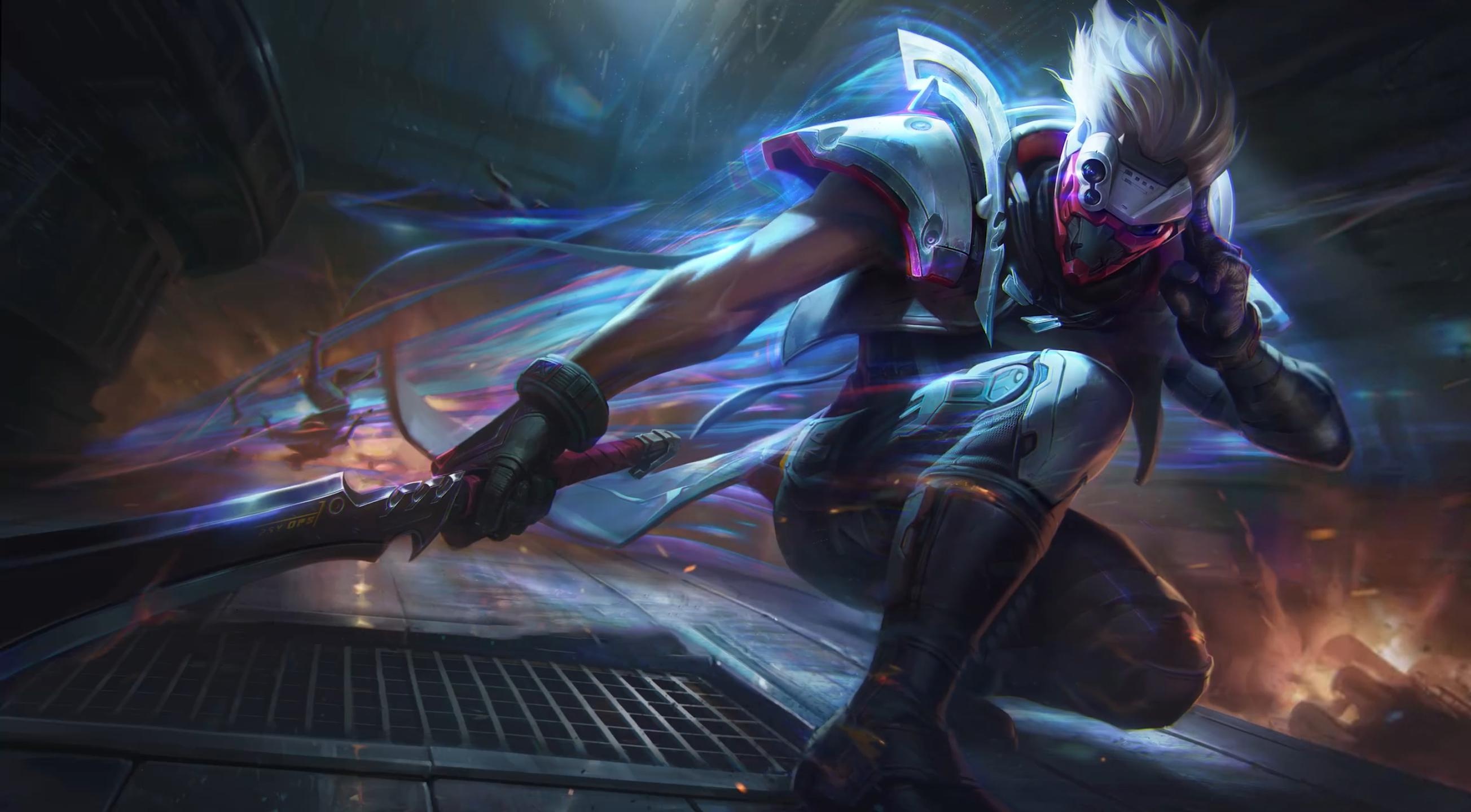 Psyops Master Yi splashart, Yimo, 2610x1440 HD Desktop