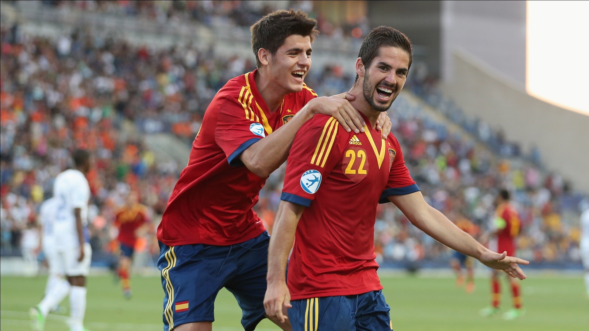 Alvaro Morata, Isco Wallpaper, 1920x1080 Full HD Desktop