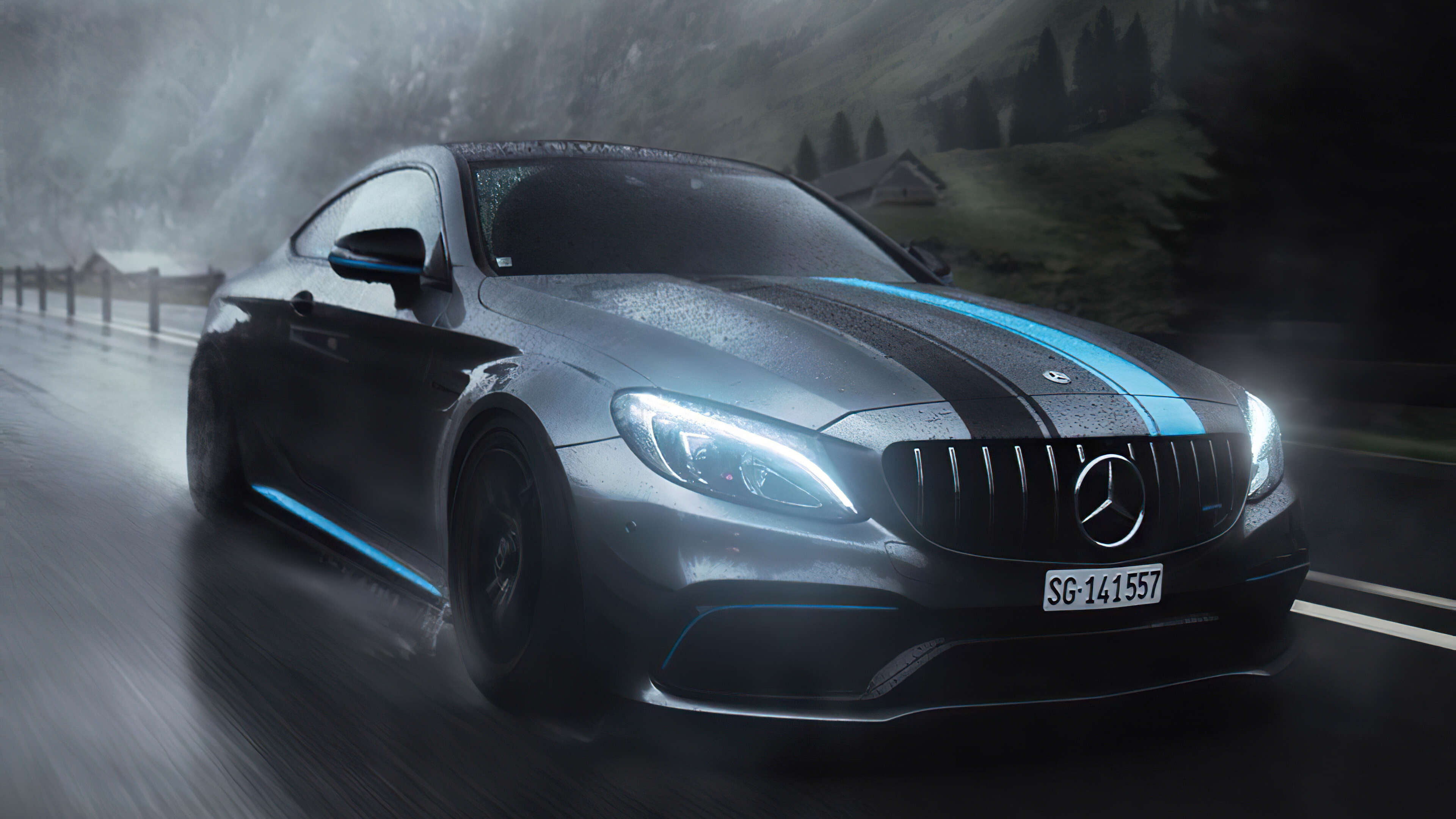 Mercedes-Benz, AMG, Luxury cars, Stylish designs, 3840x2160 4K Desktop