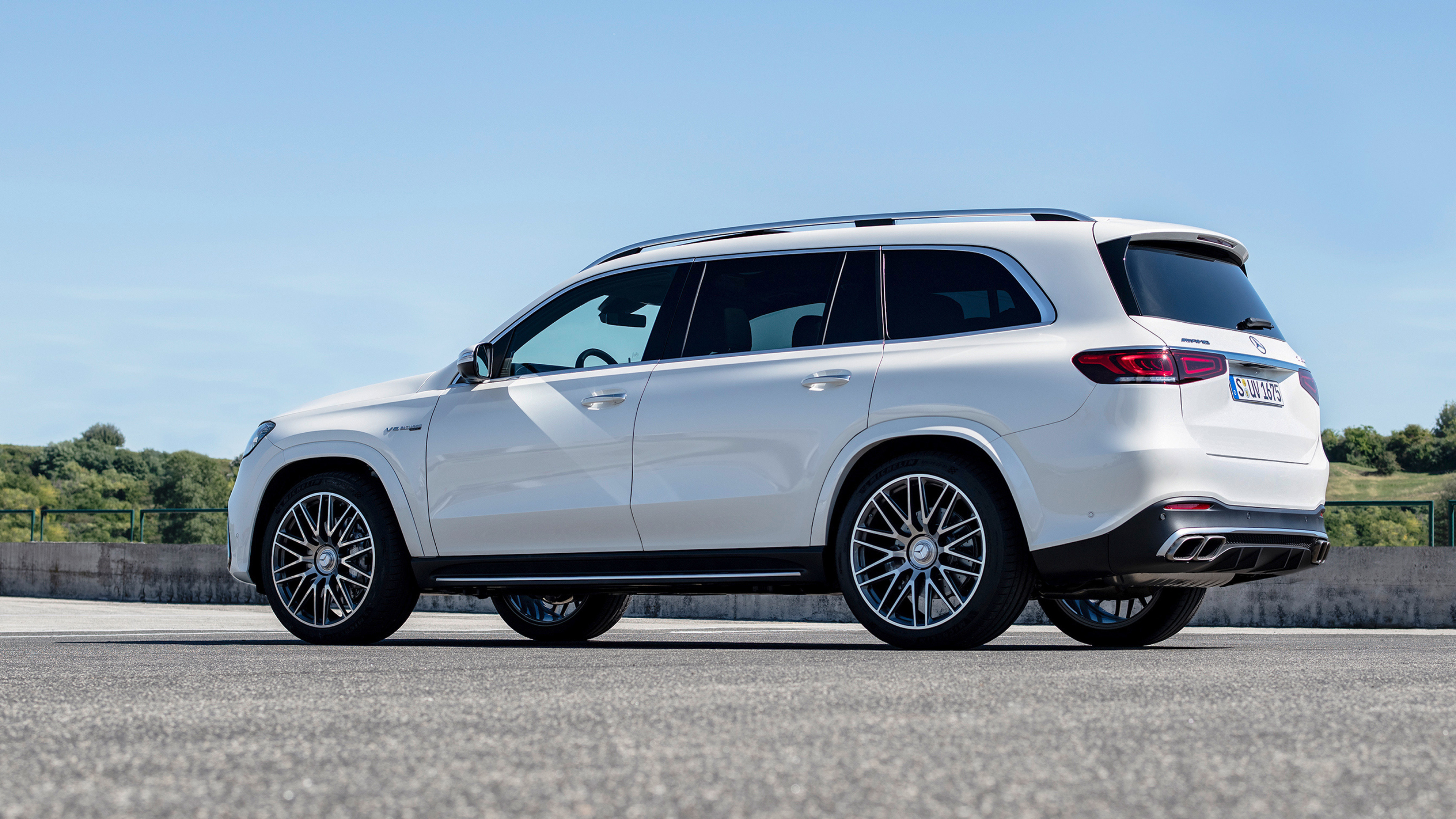 Mercedes-Benz GLS, Cars desktop wallpapers, Mercedes AMG, Luxury SUV, 3840x2160 4K Desktop