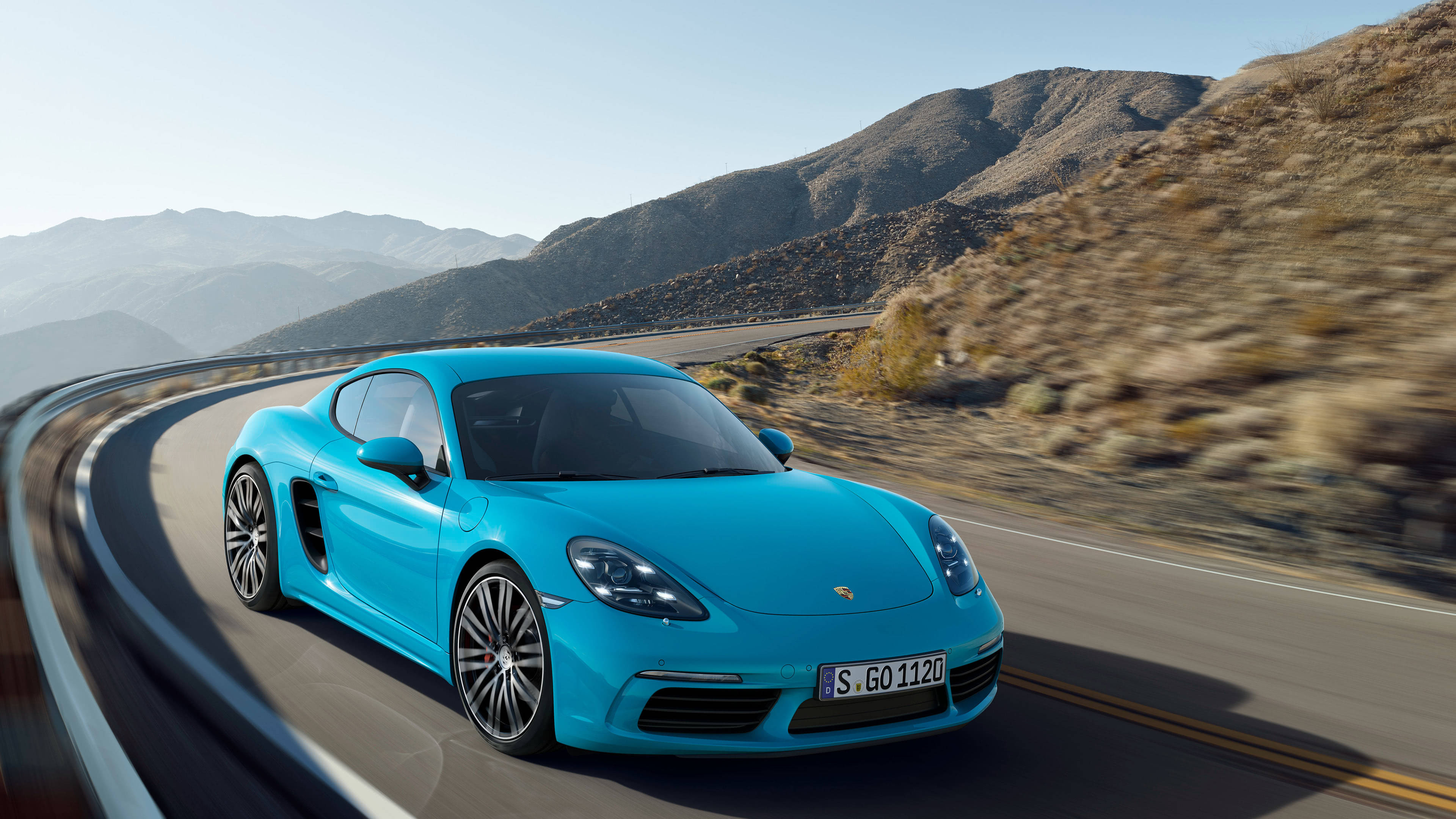 Cayman S, Porsche 718 Wallpaper, 3840x2160 4K Desktop