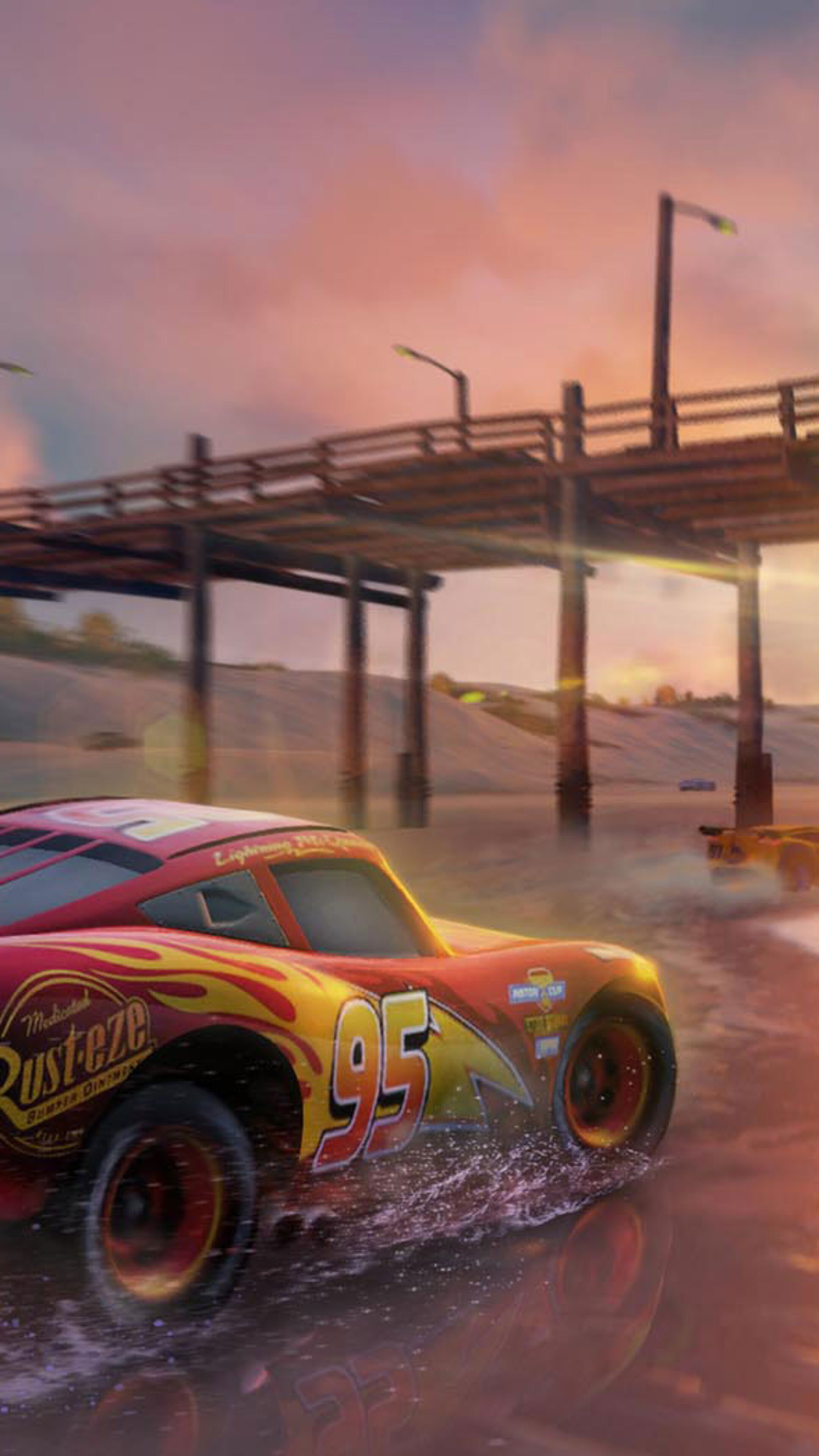 Cars 3, Driven to win, Sony Xperia, HD, 2160x3840 4K Phone