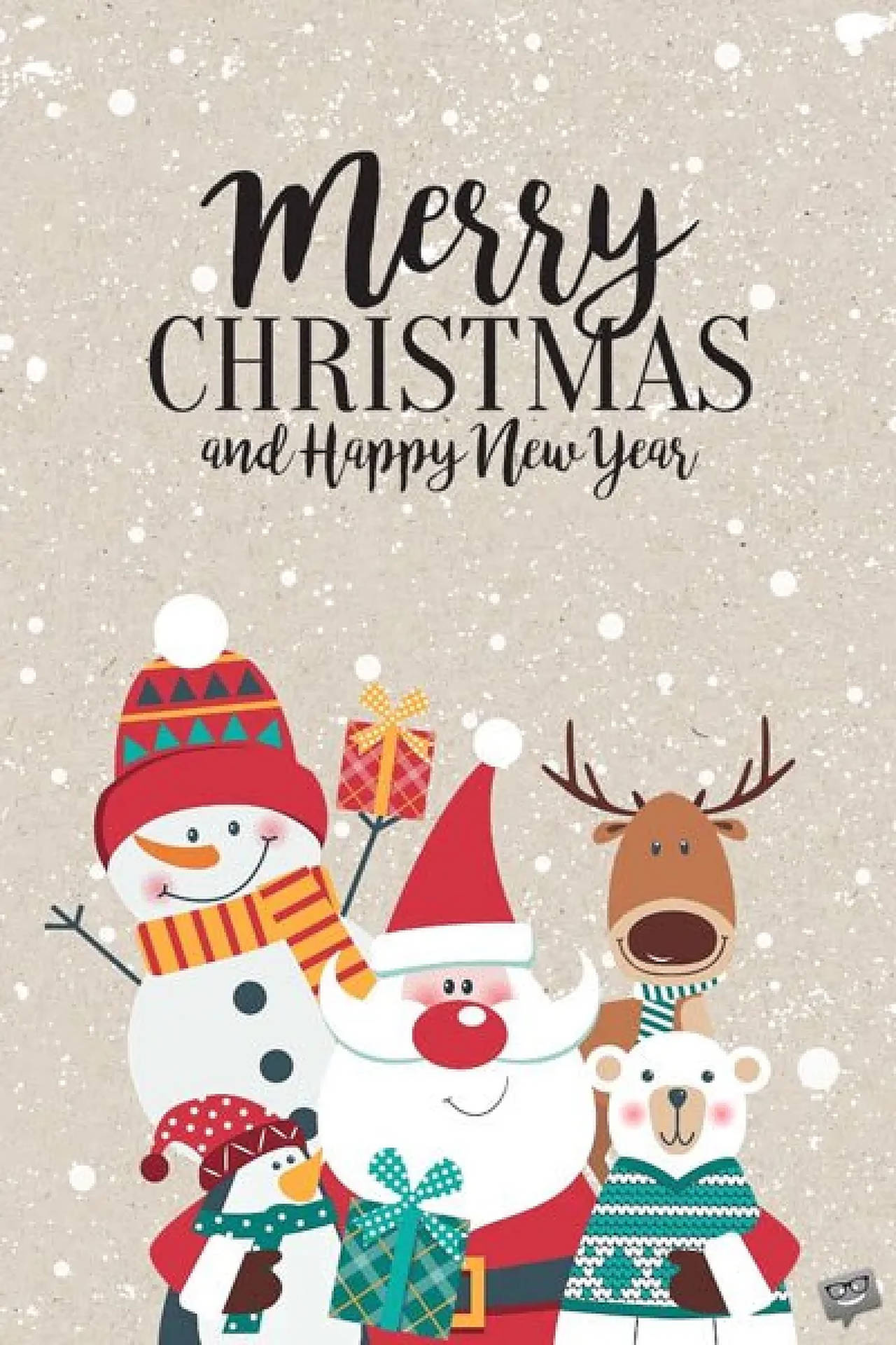 Santa, Reindeer, Cute, Christmas, Festive, 1280x1920 HD Phone