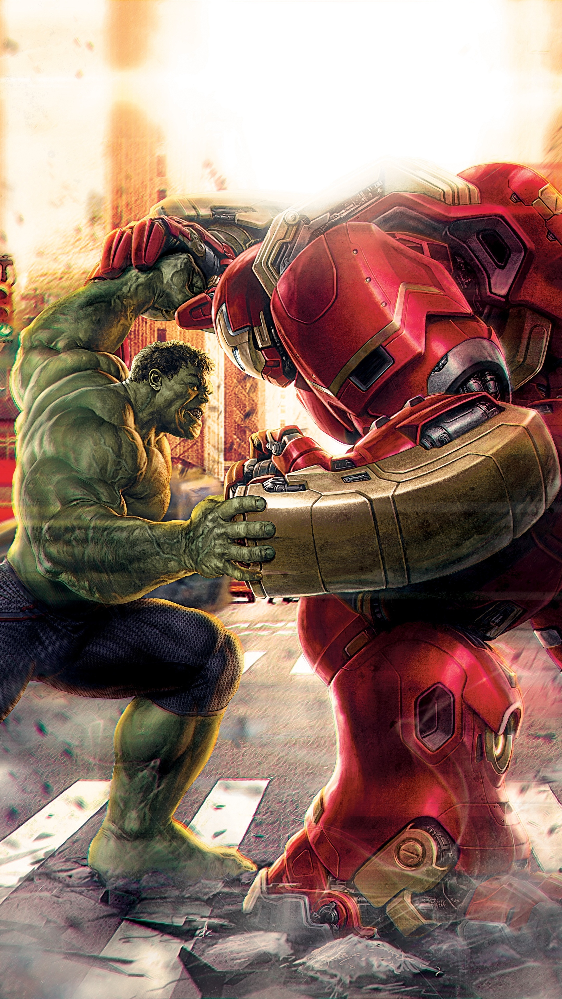 Hulk Vs Hulkbuster, Hulkbuster Wallpaper, 2160x3840 4K Phone