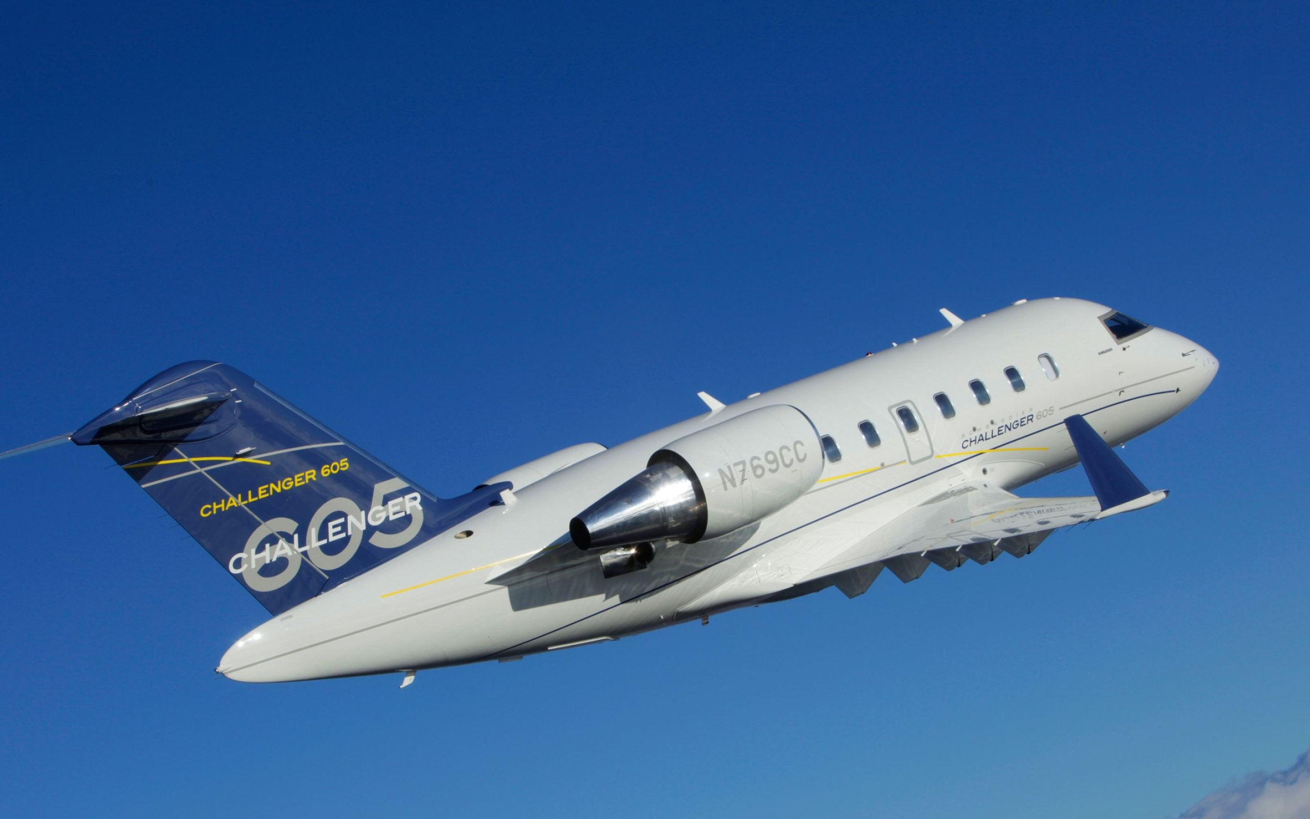 Bombardier Challenger 605, Top free backgrounds, 2560x1600 HD Desktop