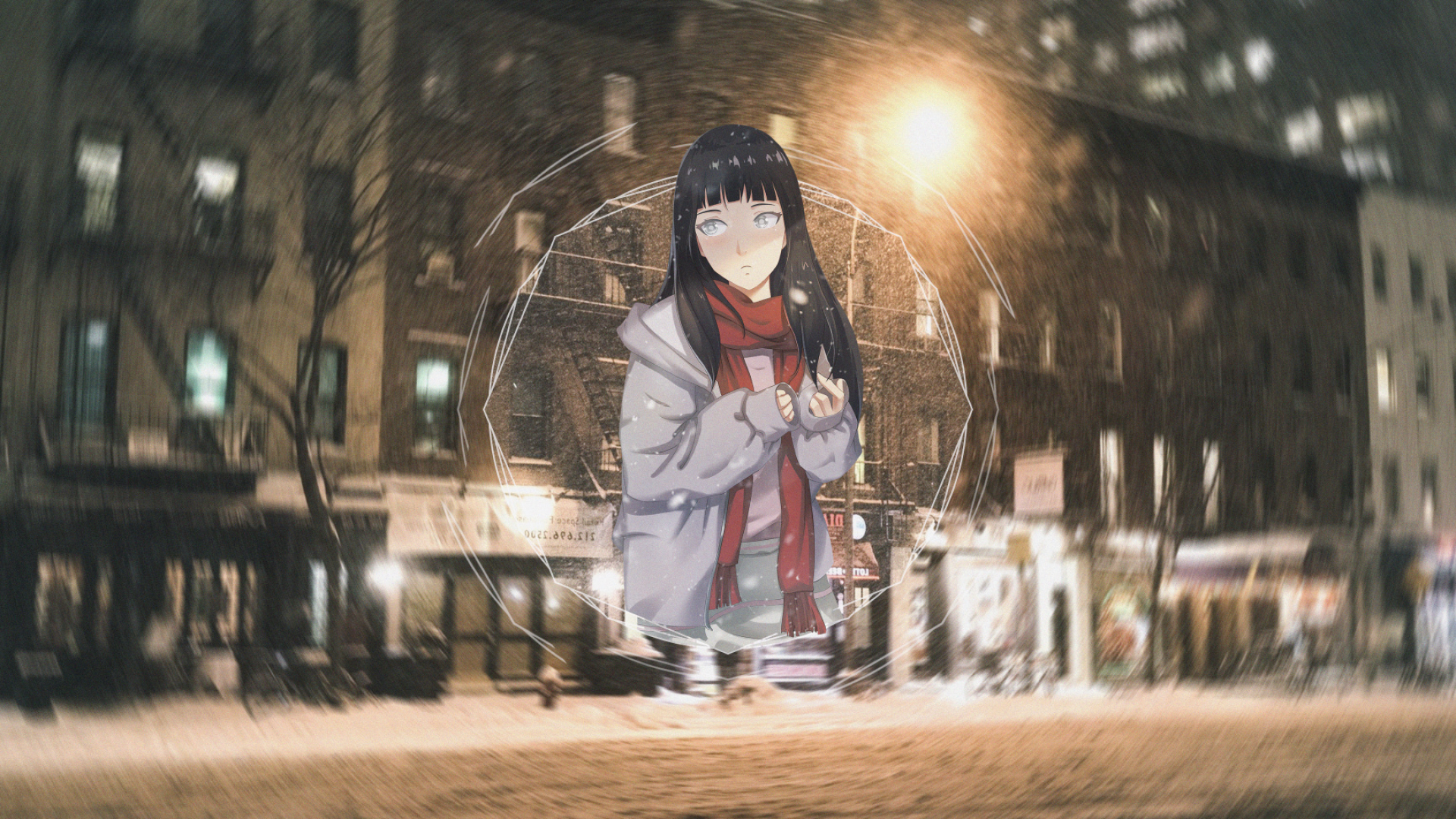 Hinata Hyuga, Animated character, Desktop wallpaper, Eye-catching, 1920x1080 Full HD Desktop