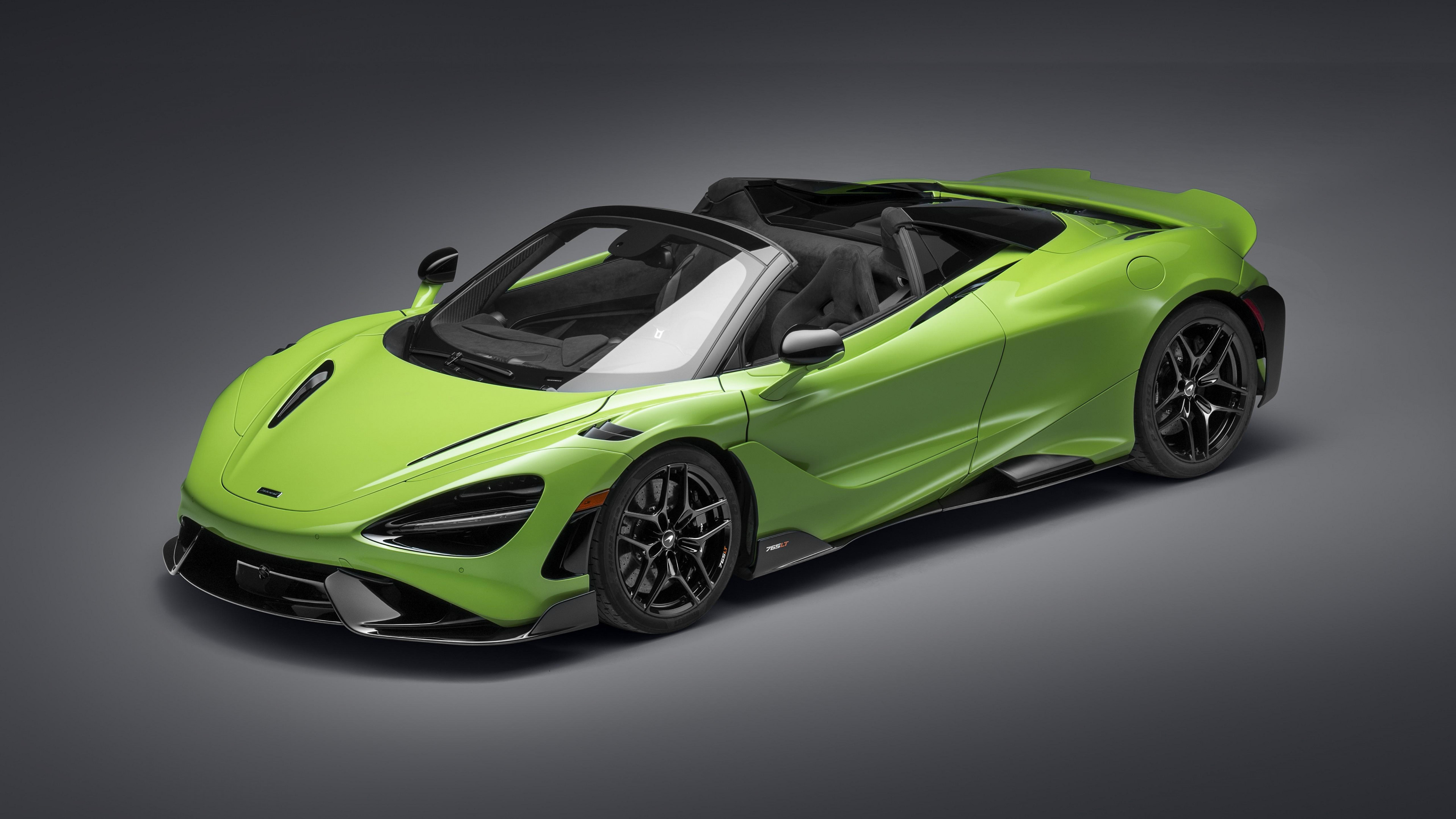 McLaren 765LT, 2022 spider edition, High-definition wallpapers, Widescreen desktop backgrounds, 3840x2160 4K Desktop