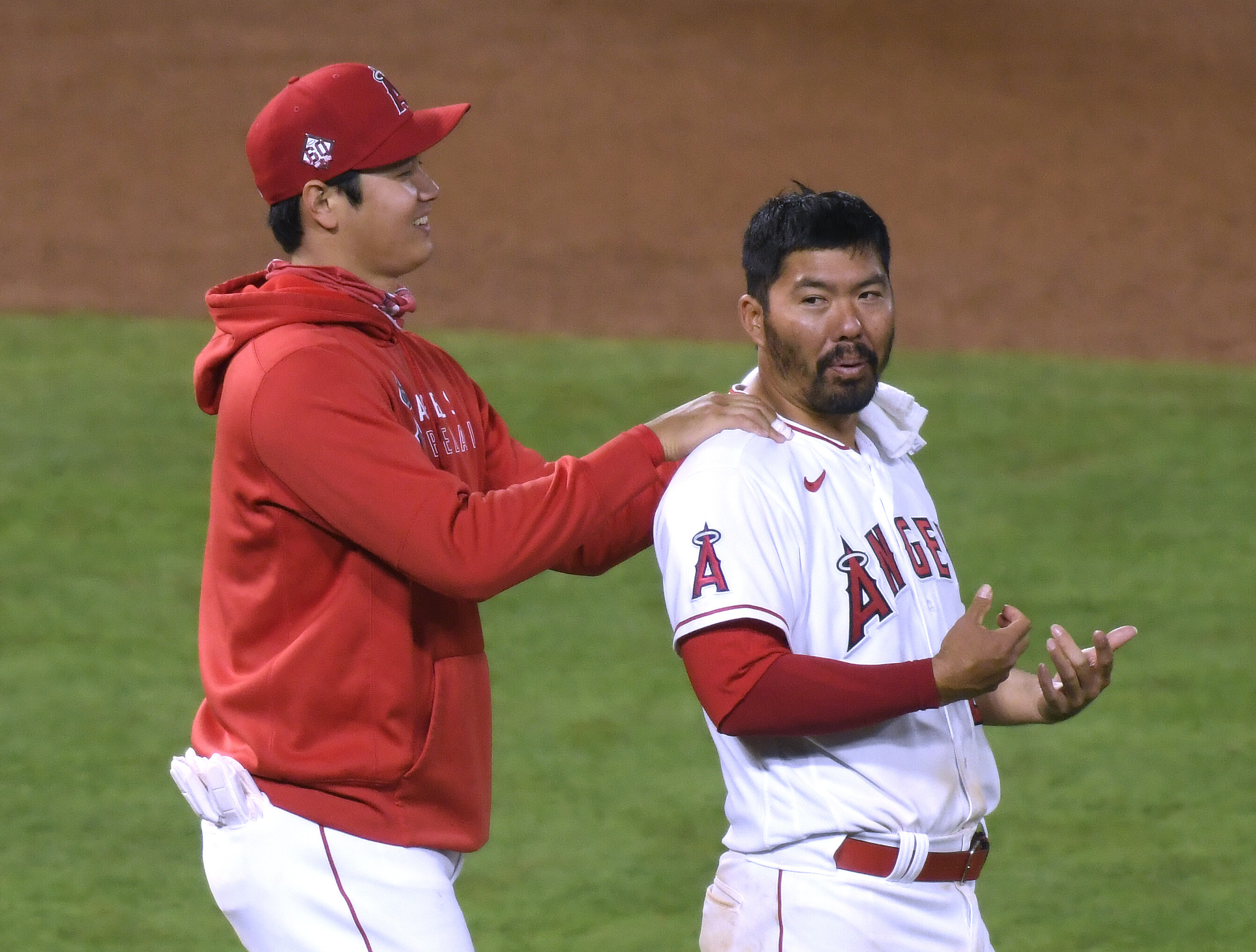 Kurt Suzuki, Shohei Ohtani Wallpaper, 2690x2040 HD Desktop