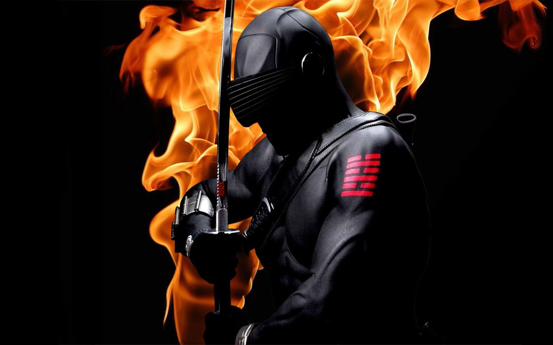 Burning snake eyes, Ninja wallpaper, Snake eyes GI Joe, 1920x1200 HD Desktop