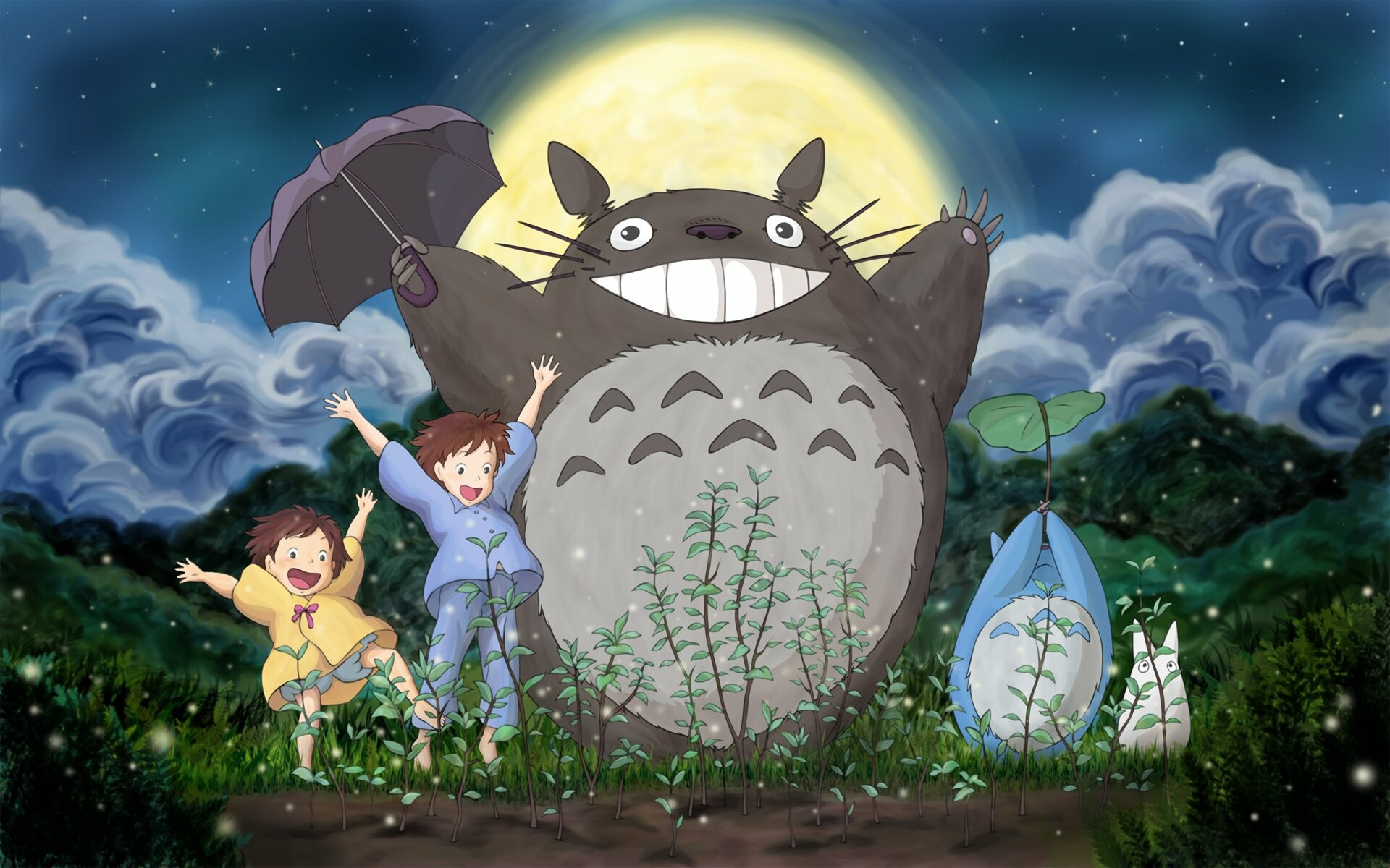 My Neighbor Totoro, Mini Totoro wallpapers, Cute and adorable, Delightful backgrounds, 1920x1200 HD Desktop