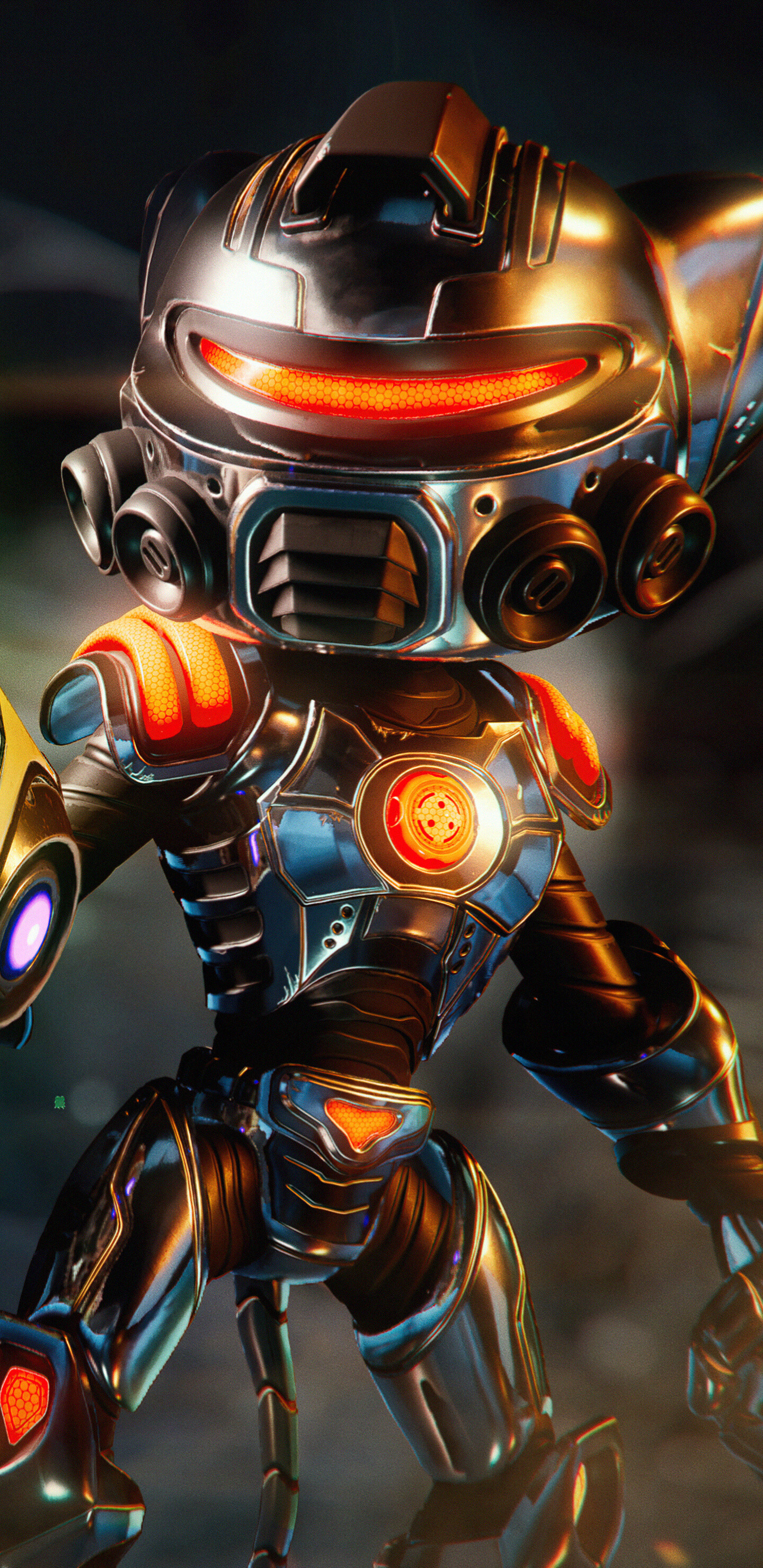 Ratchet and Clank, Dimension-hopping duo, Rift Apart adventure, Interdimensional chaos, 1440x2960 HD Phone