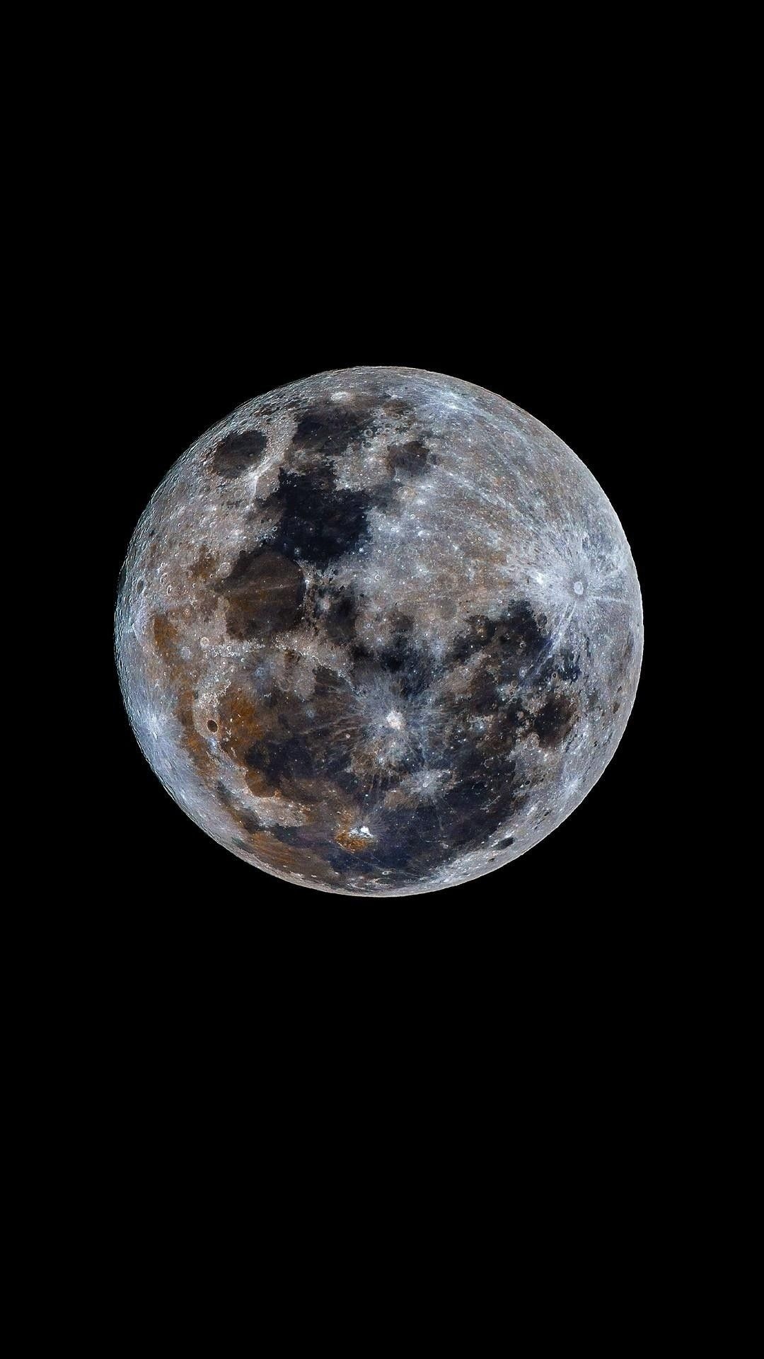 Moon, 9 Planets Wallpaper, 1080x1920 Full HD Phone