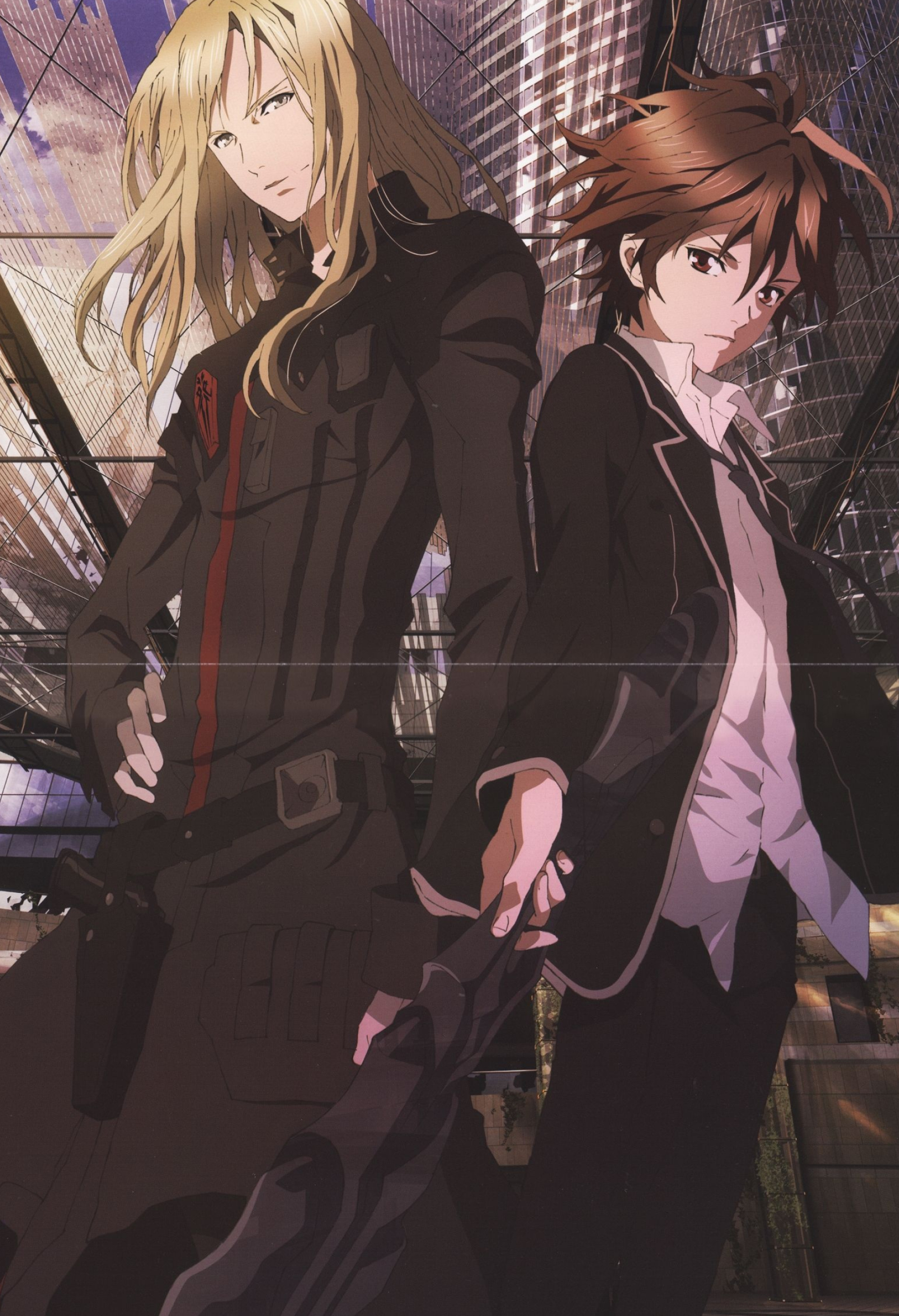 Gai and Shu, Guilty Crown Wallpaper, 1920x2800 HD Phone