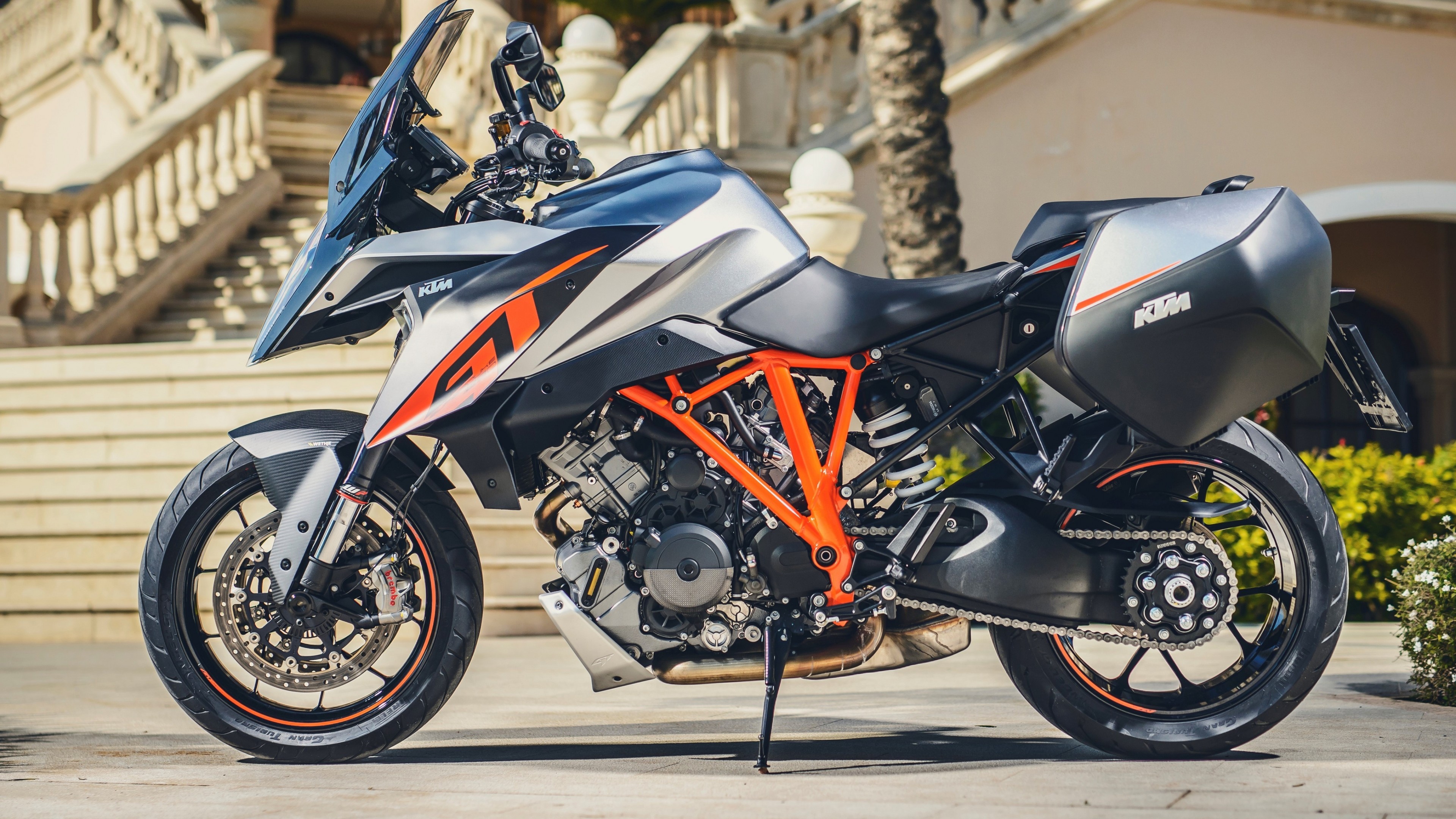 KTM 1290 Super Duke, GT model, Turing edition, Powerful bike, 3840x2160 4K Desktop