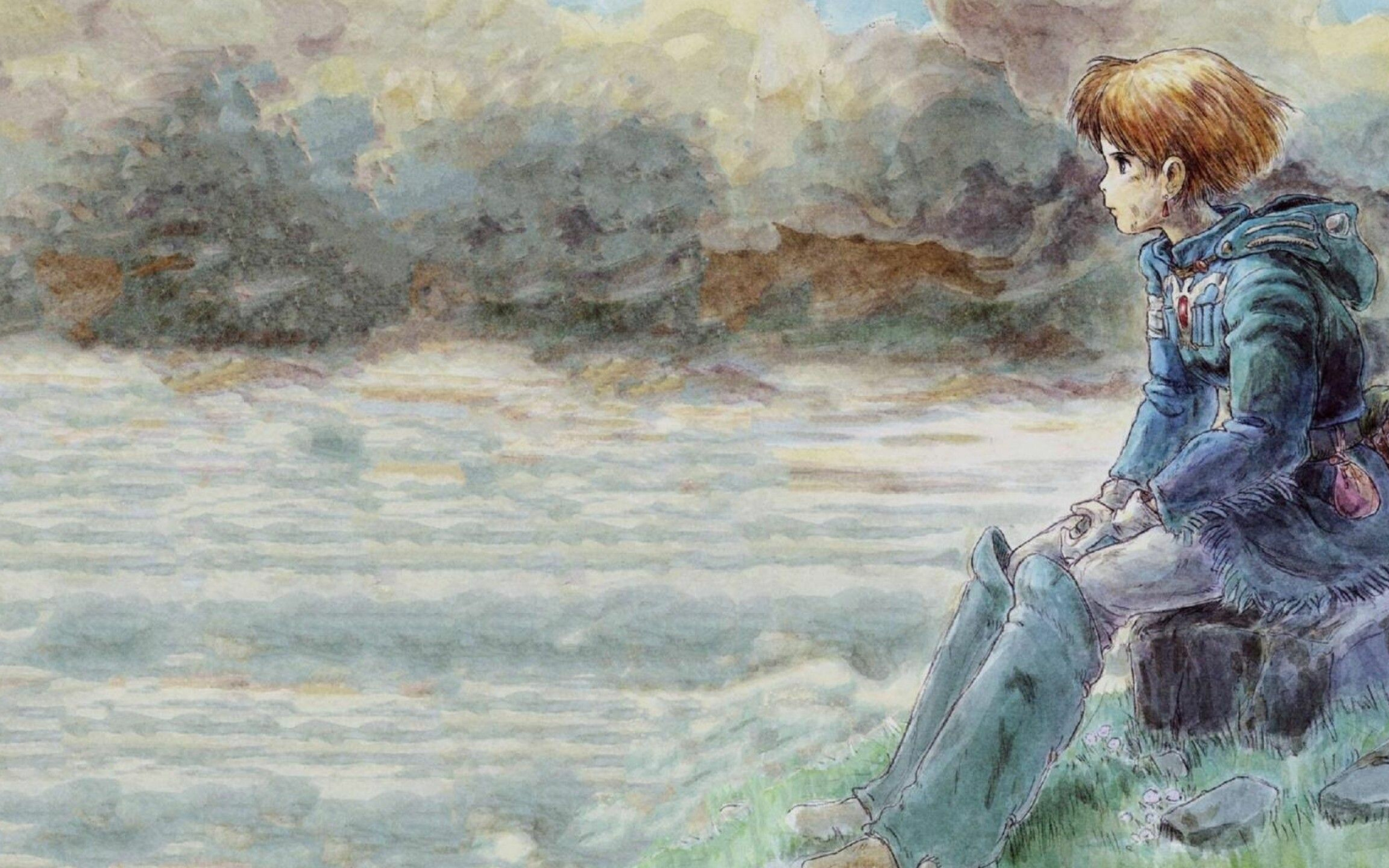 Nausicaa of the Valley of the Wind, Studio Ghibli's gem, Warrior princess, Environmental message, 2560x1600 HD Desktop