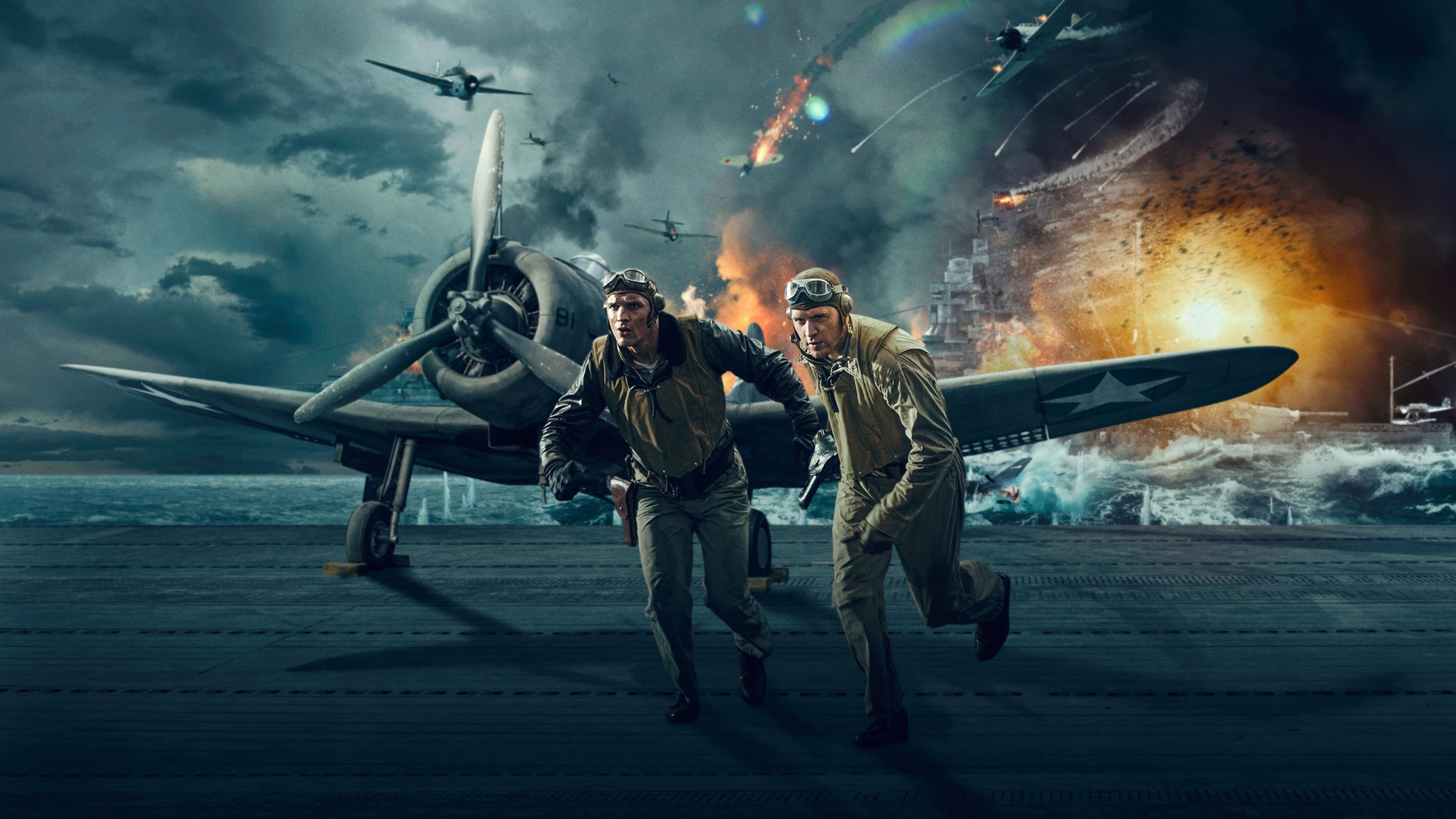 Midway (2019), World War II, Historical battle, Epic war film, 3840x2160 4K Desktop