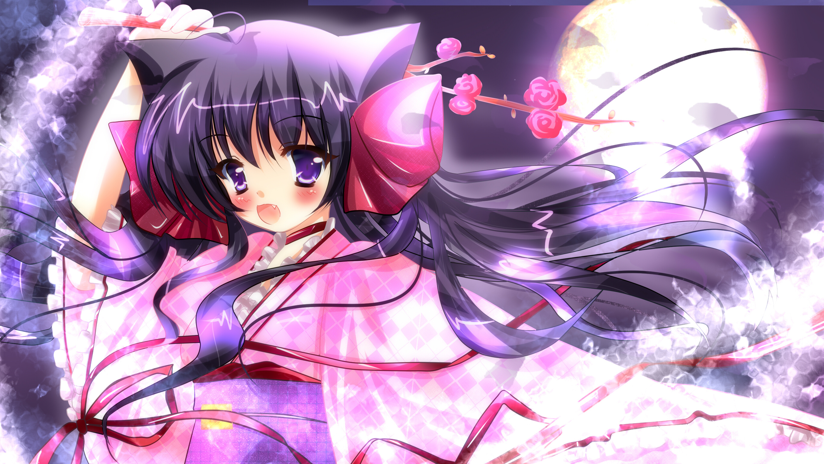 Otome Youkai Zakuro Anime, HD Wallpapers, Beautiful Art, Mythical Creatures, 2730x1540 HD Desktop