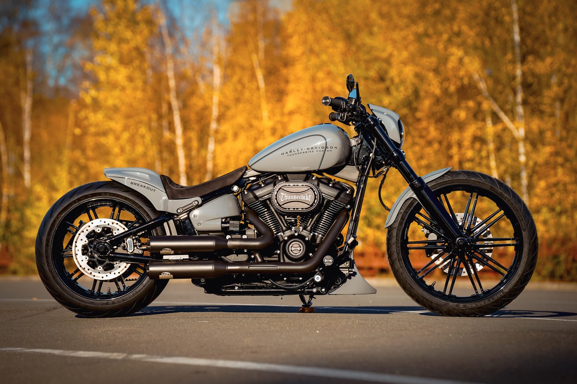 Thunderbike Greyhead, Harley Davidson Breakout, Auto expert, Harley-Davidson, 1920x1280 HD Desktop