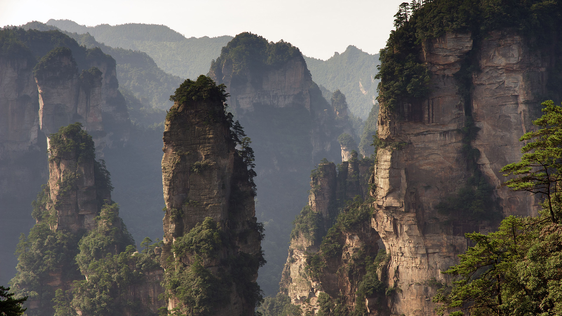 Zhangjiajie Travels, Zhangjiajie national forest park, Computer wallpaper, Forest park, 1920x1080 Full HD Desktop