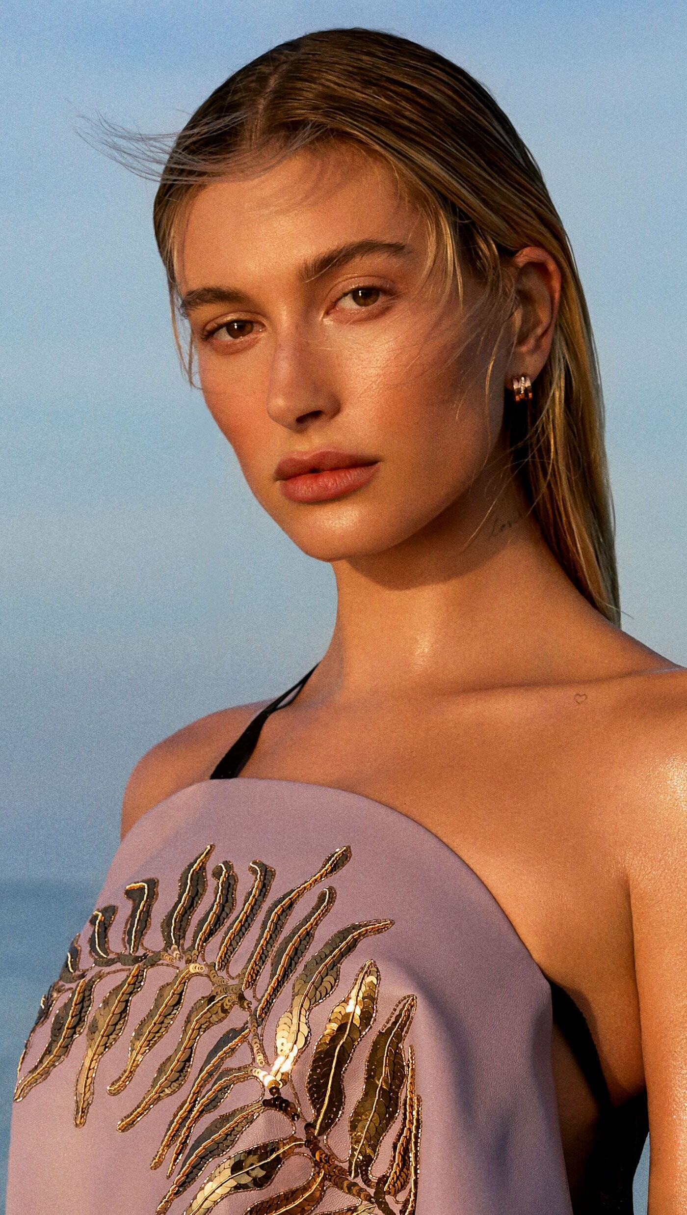 Hailey Bieber, Elle magazine, Fashion wallpaper, Hailey Baldwin, 1400x2480 HD Phone