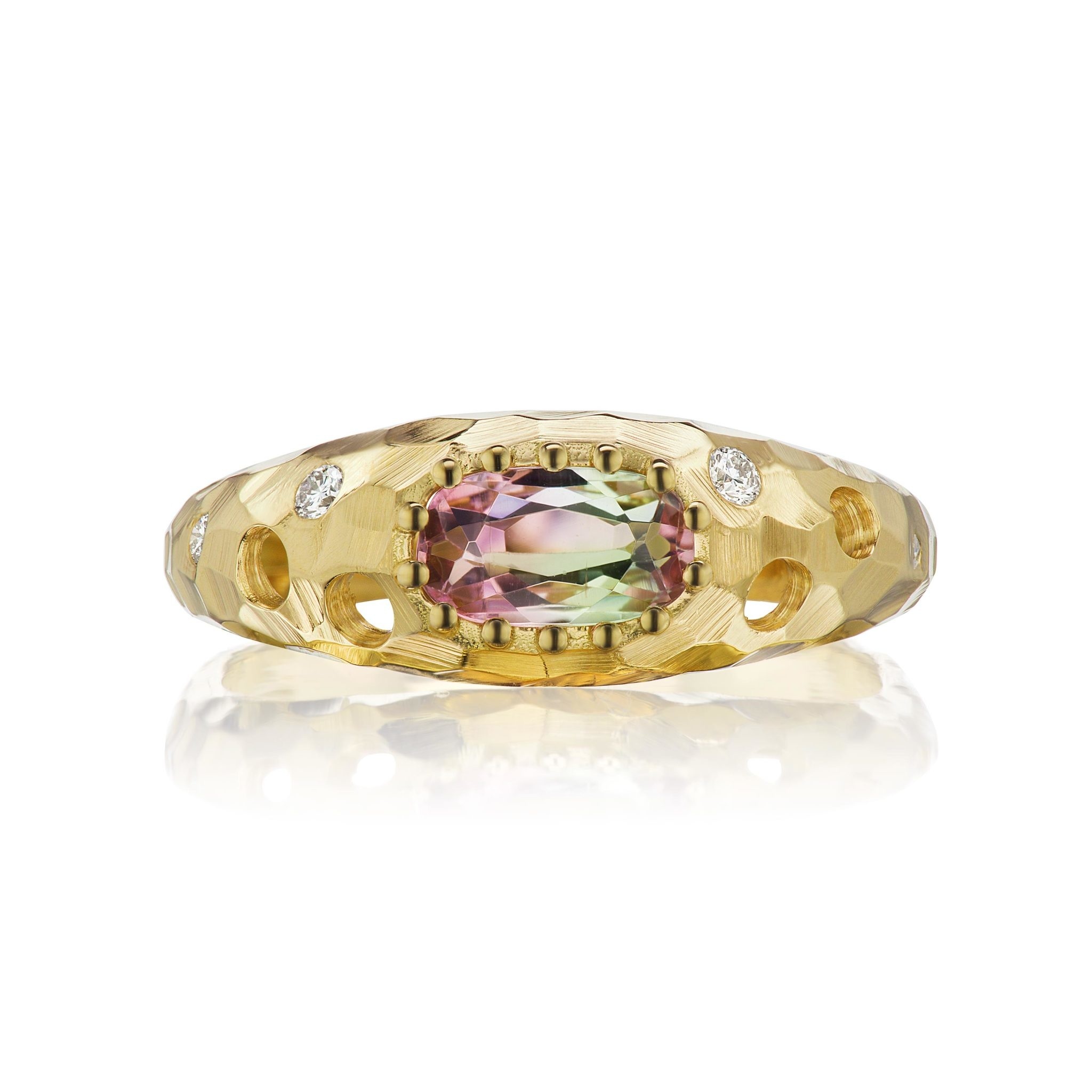 Watermelon tourmaline ring, Element 79 Contemporary Jewelry, 2050x2050 HD Phone