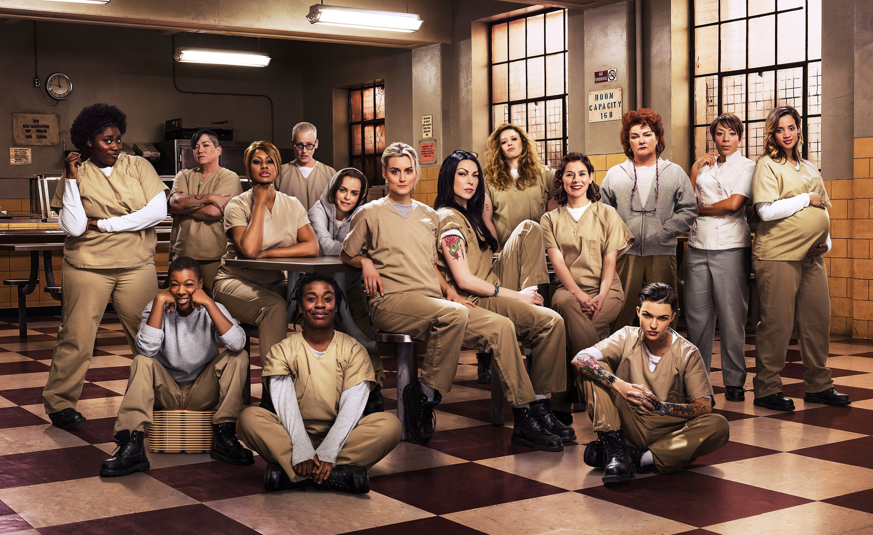 Orange Is the New Black, 4K resolution, TV shows, High quality images, 3000x1840 HD Desktop