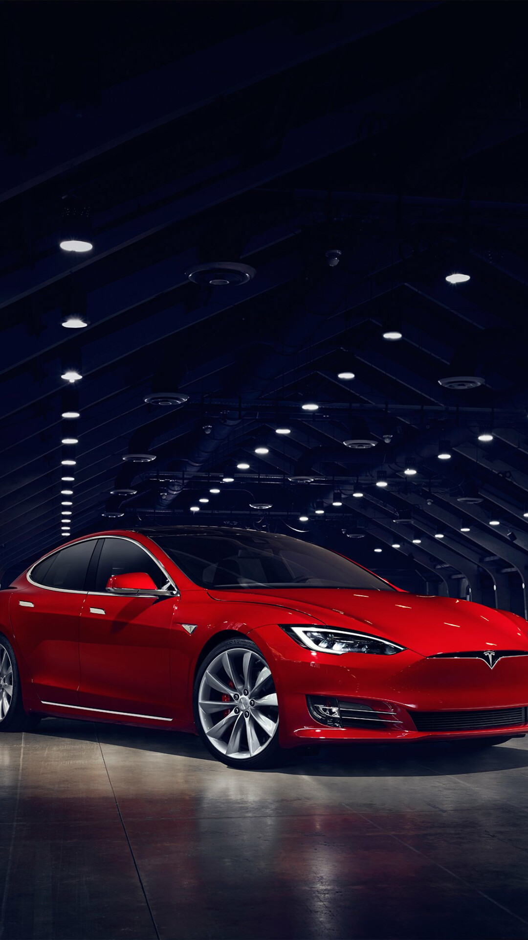 Tesla Auto, Model S wallpaper, High-quality image, Luxury sedan, 1080x1920 Full HD Phone