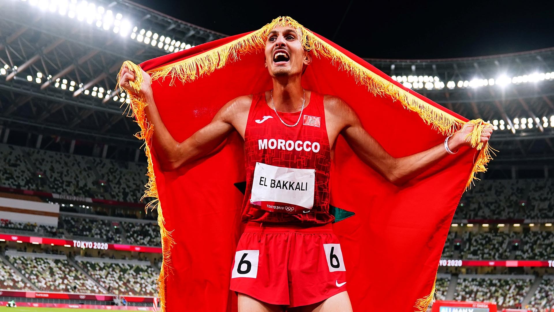 Tokyo 2020 Olympics, Soufiane El Bakkali Wallpaper, 1920x1080 Full HD Desktop