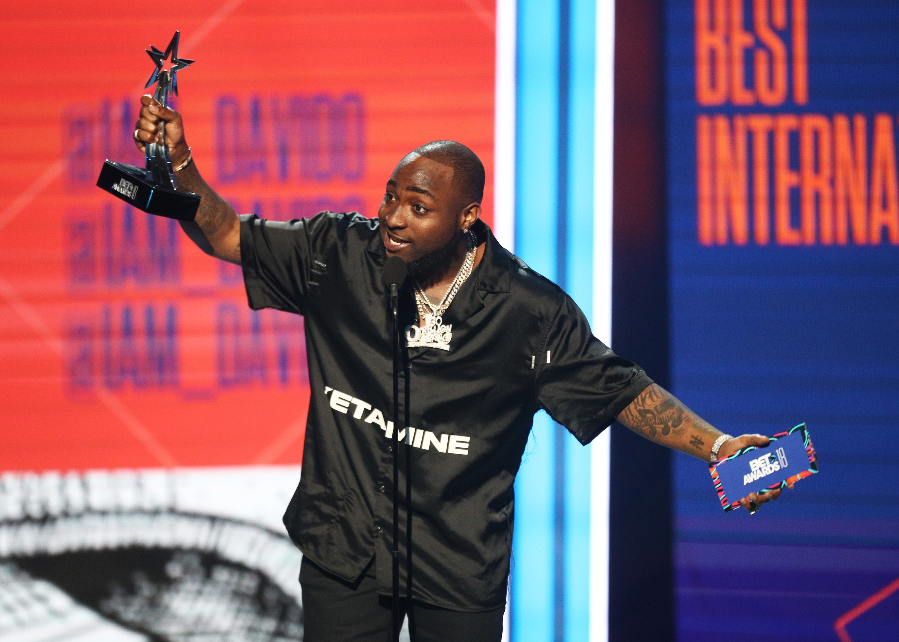 Davido, Best international act, BET Awards, 3000x2150 HD Desktop