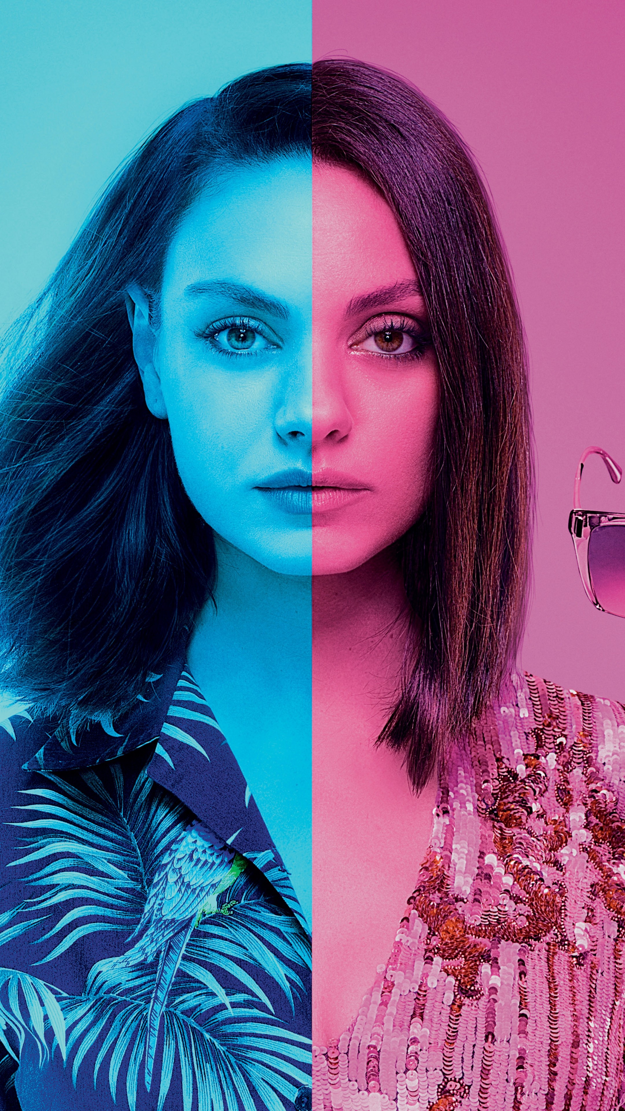 Mila Kunis movies, Captivating Spy Who Dumped Me, Memorable role, Kate McKinnon, 2160x3840 4K Phone