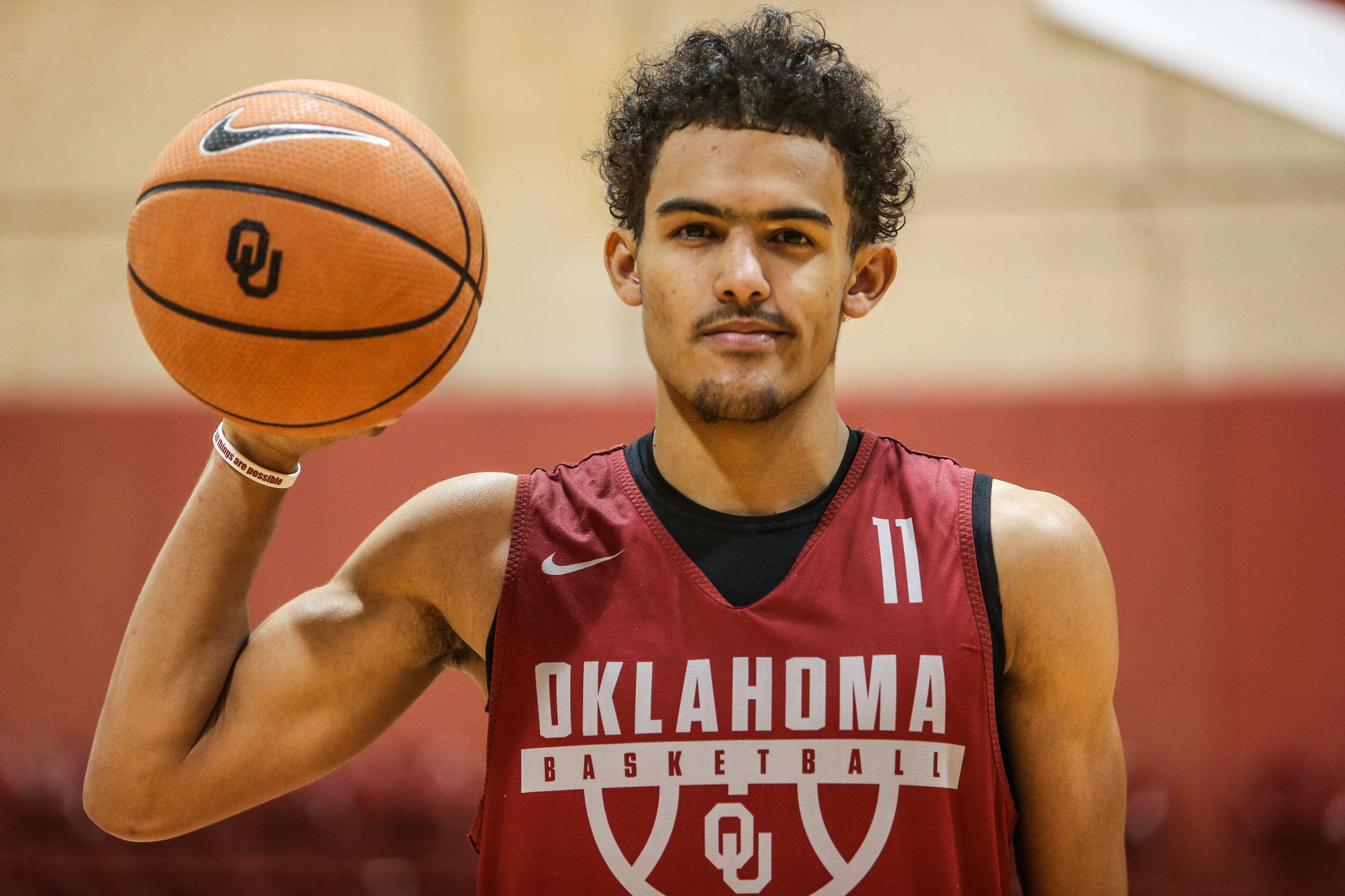 Trae Young, Vibrant wallpapers, Creative designs, Basketball sensation, 3000x2000 HD Desktop