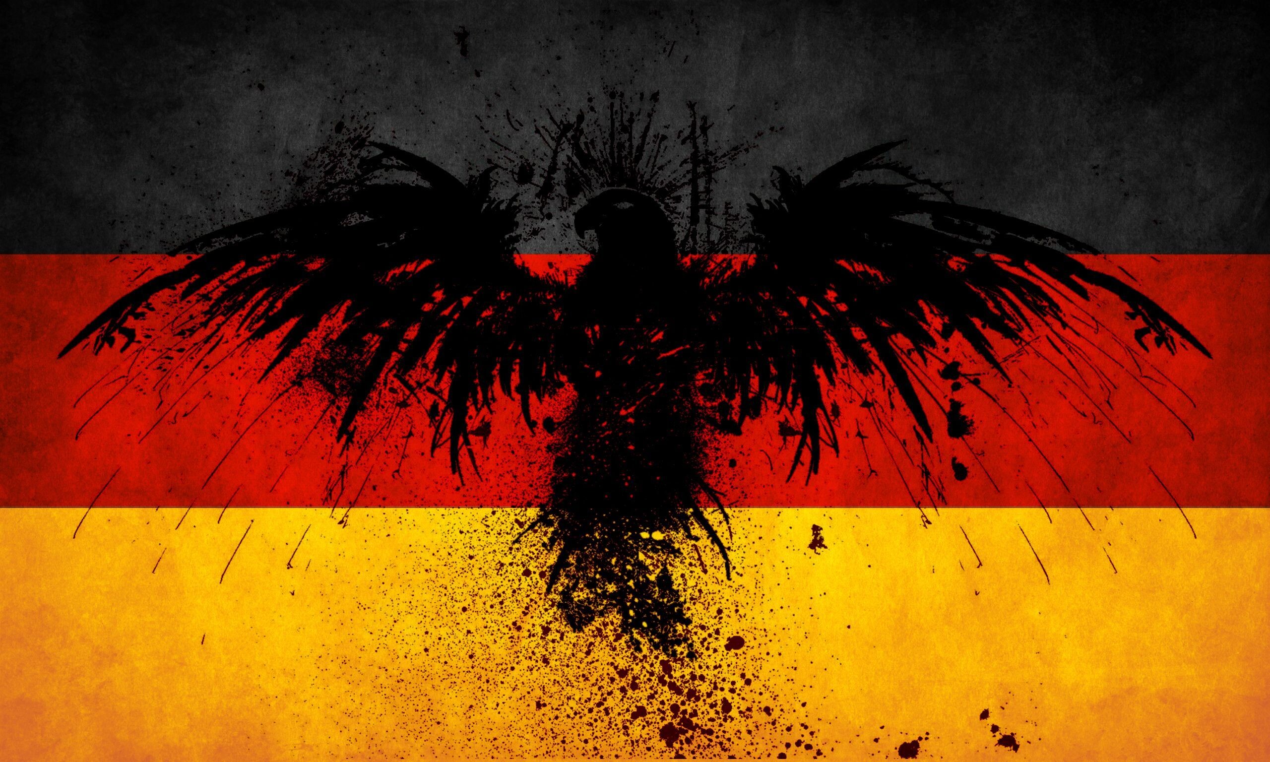 German flag, National symbol, Pride and unity, Patriotic design, 2560x1540 HD Desktop