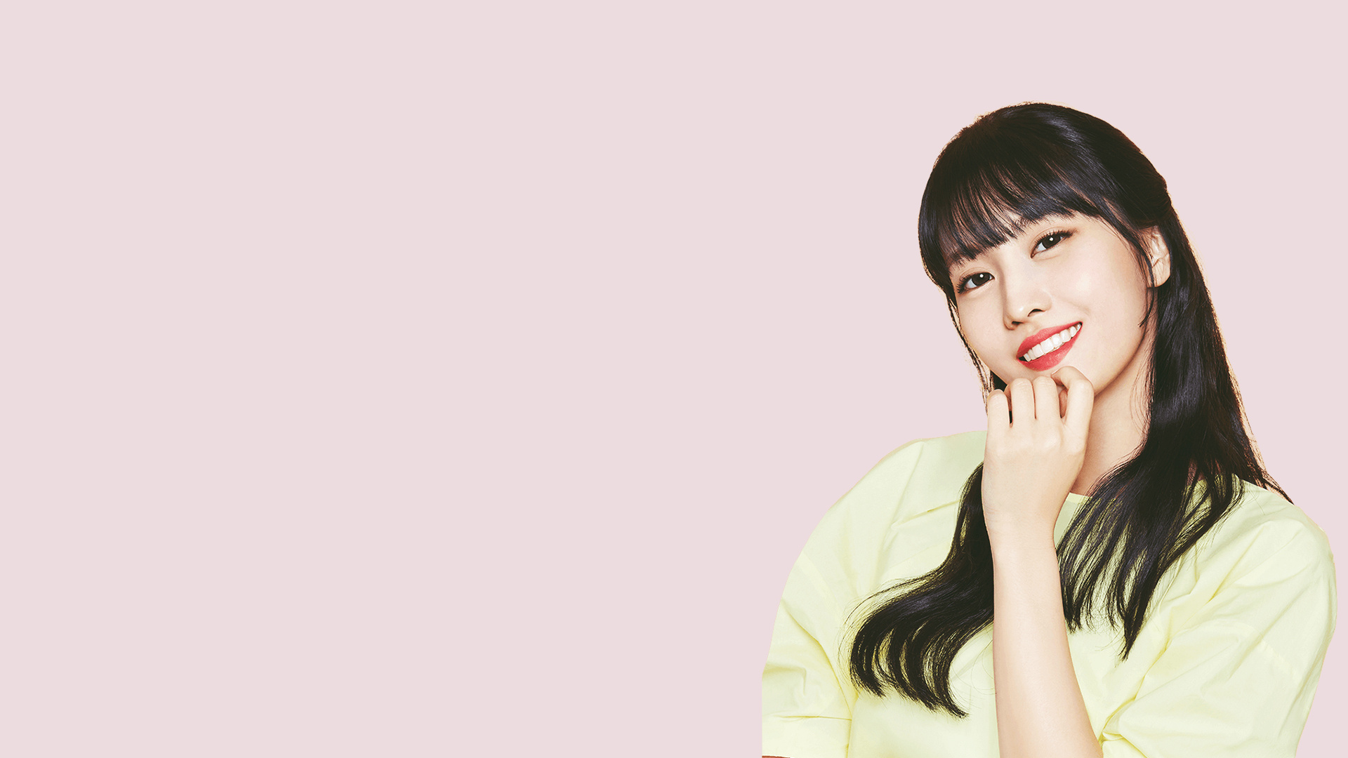 Momo (TWICE), ACUVUE wallpapers, PC wallpapers, 1920x1080 Full HD Desktop