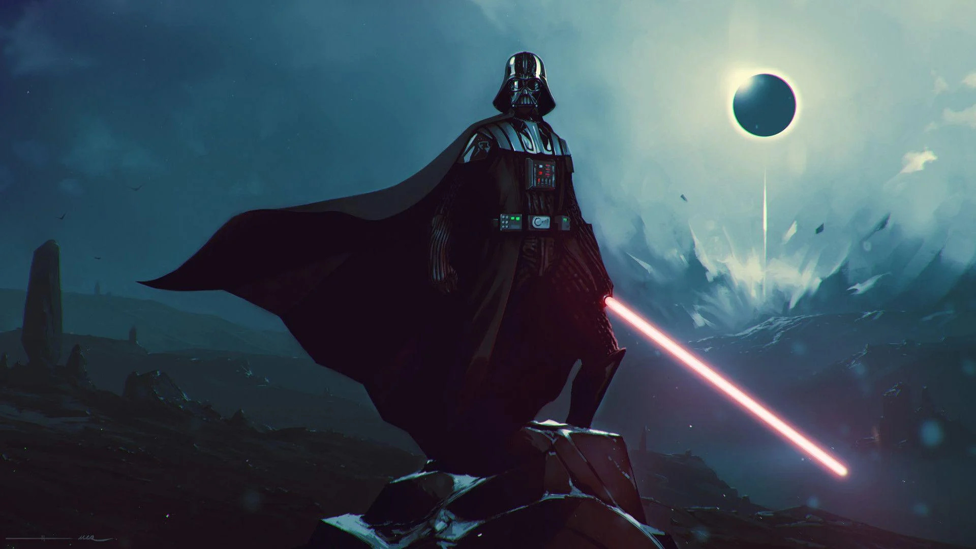 Darth Vader laptop wallpapers, Sith Lord, Dark side of the Force, 1920x1080 Full HD Desktop
