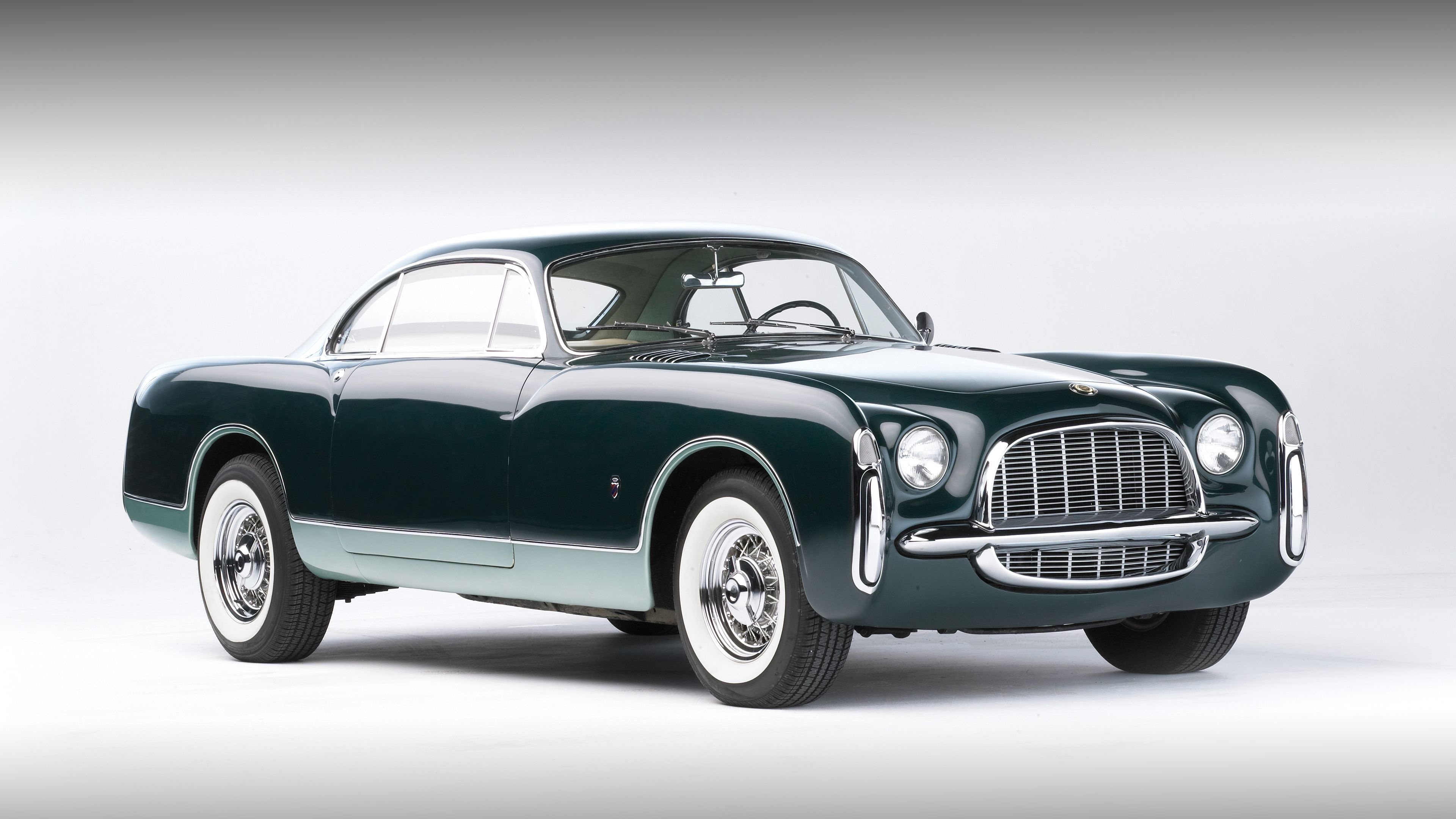 Chrysler SWB, Ghia prototype, Concept cars, Vintage cars, 3840x2160 4K Desktop