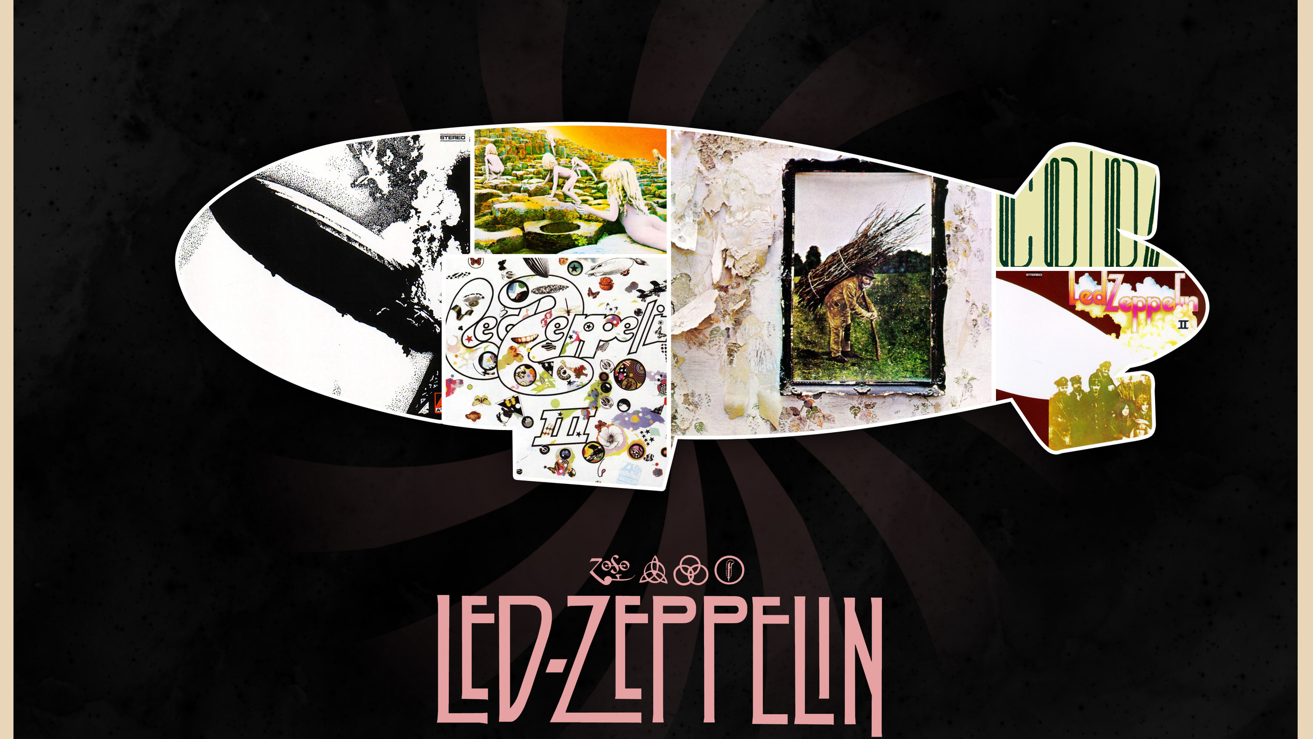 Led Zeppelin, Hard Rock Wallpaper, 2560x1440 HD Desktop