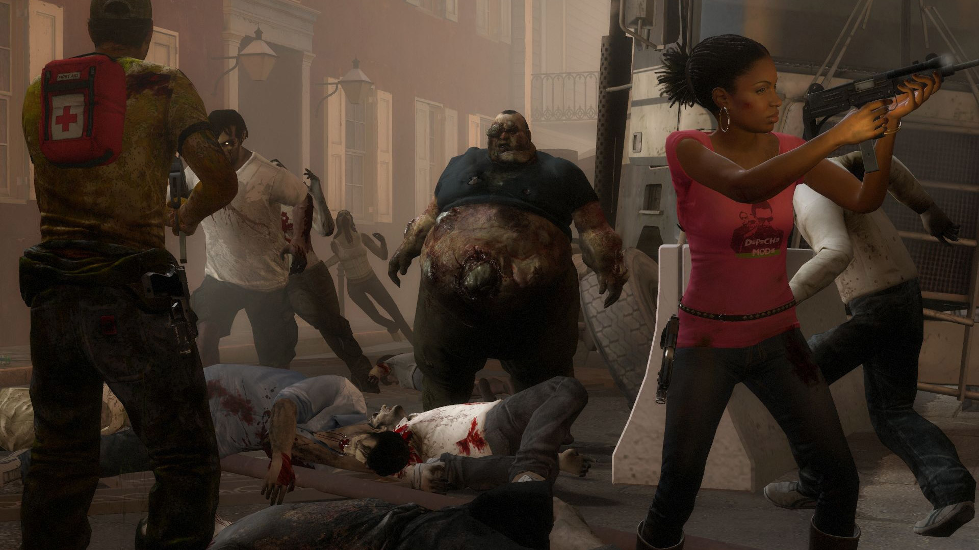 Left 4 Dead 2, Post-apocalyptic world, Thrilling battles, Heart-pounding action, 1920x1080 Full HD Desktop