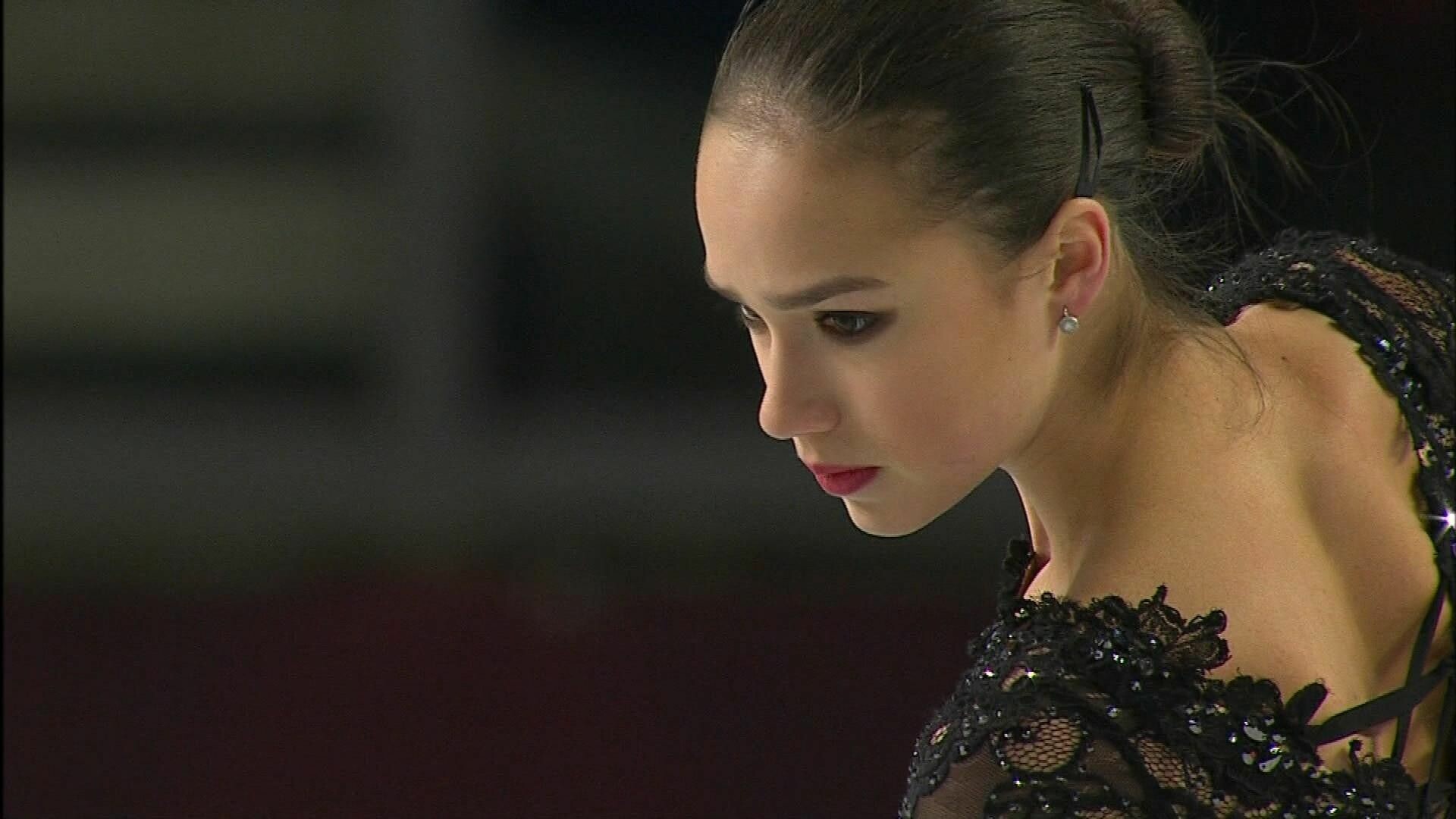 Alina Zagitova, Olympic champion, Figure skating prodigy, Stunning performances, 1920x1080 Full HD Desktop