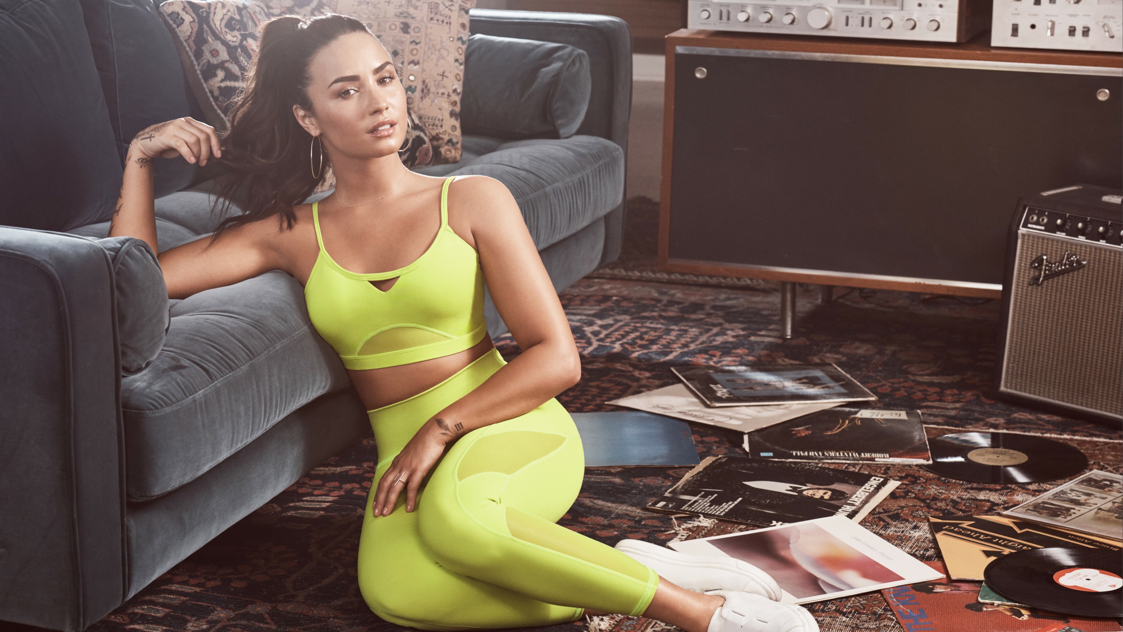 Fabletics, Demi Lovato Wallpaper, 3840x2160 4K Desktop