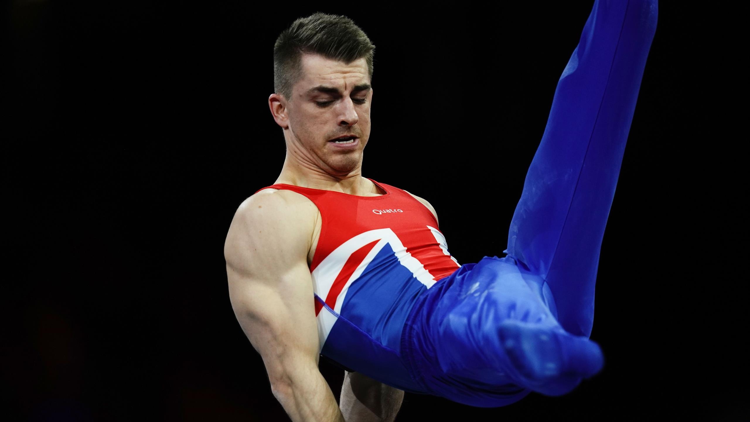 Max Whitlock, Pommel horse gold, World championships, Gymnastics news, 2560x1440 HD Desktop