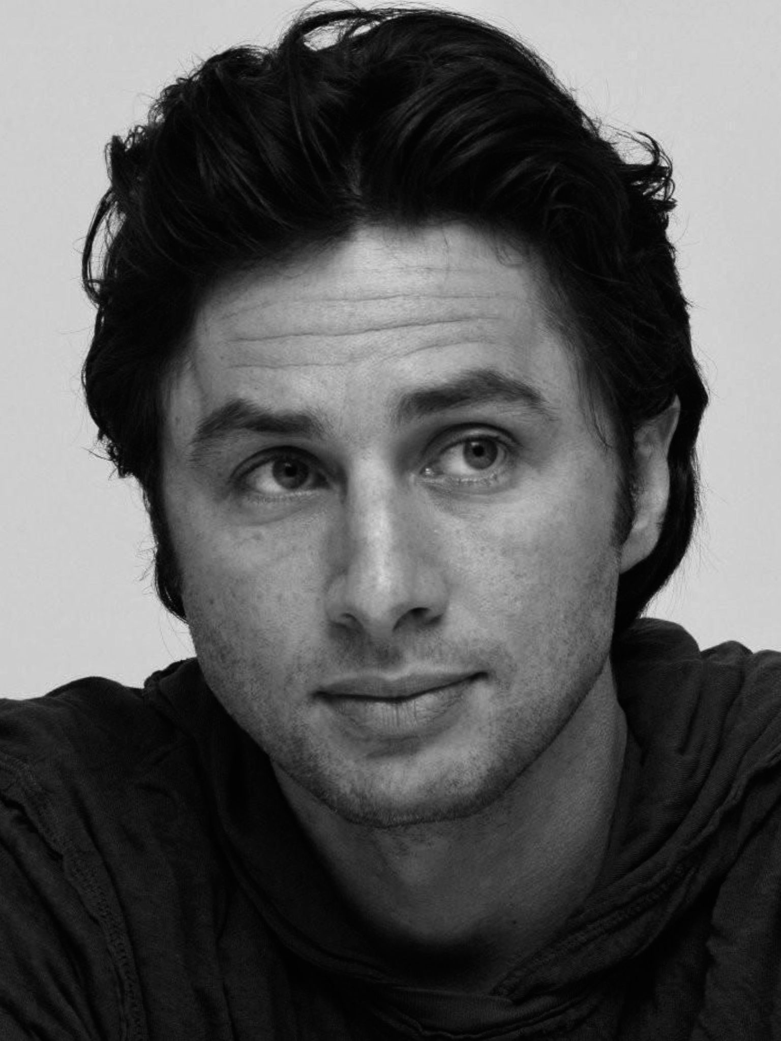 Zach Braff, Famous faces, Movie stars, Male portrait, 1540x2050 HD Phone