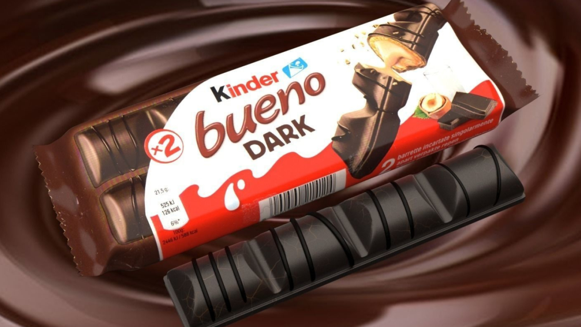 Kinder, Bueno dark, Best sale, 50% off, 1920x1080 Full HD Desktop