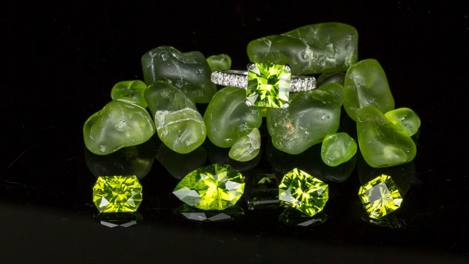 Peridot stone, wallpapers, 1920x1080 Full HD Desktop