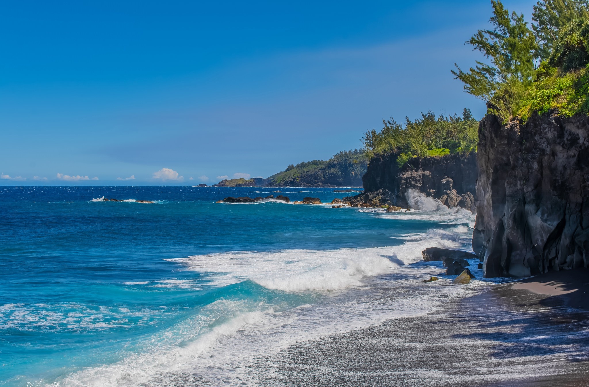 Indian Ocean, Reunion Island, Nature, Landscape, 2050x1350 HD Desktop