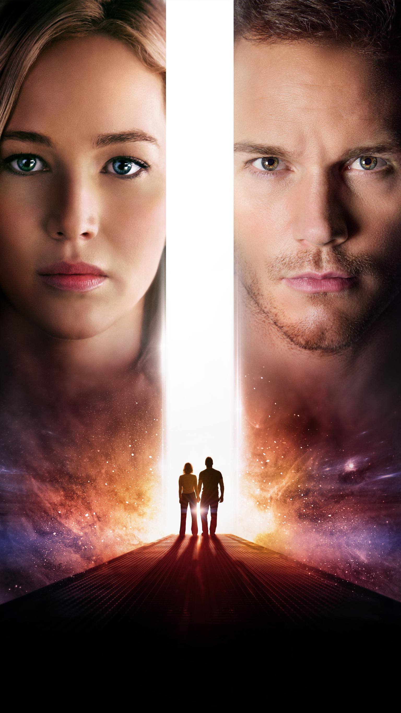 Passengers backgrounds, Space travel, Intergalactic adventure, Love in isolation, 1540x2740 HD Phone